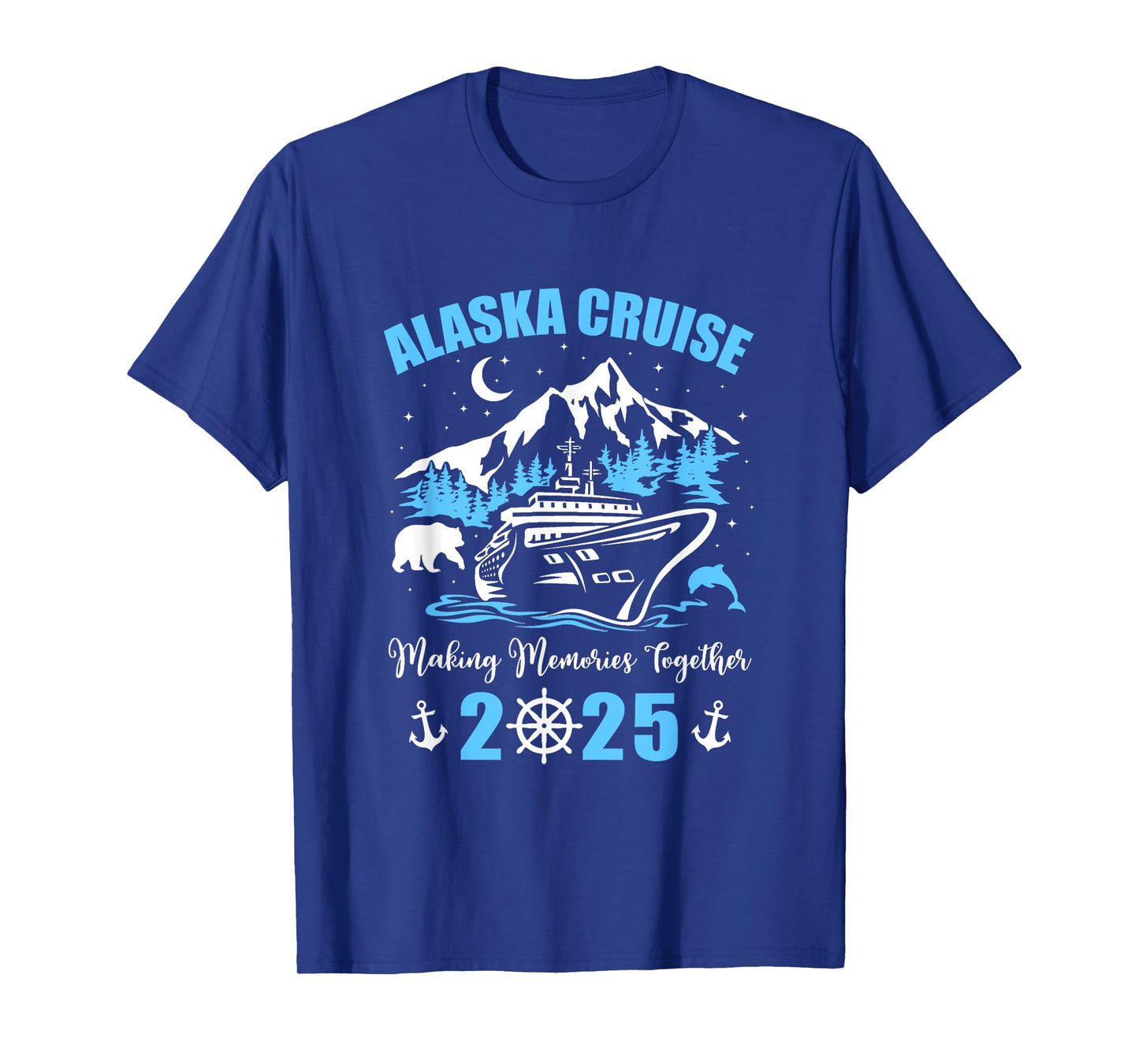 Matching Family Friends And Group Alaska Cruise 2025 T-Shirt