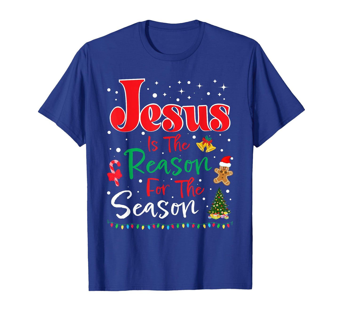 Jesus Is The Reason for The Season Christmas Family Pajamas T-Shirt