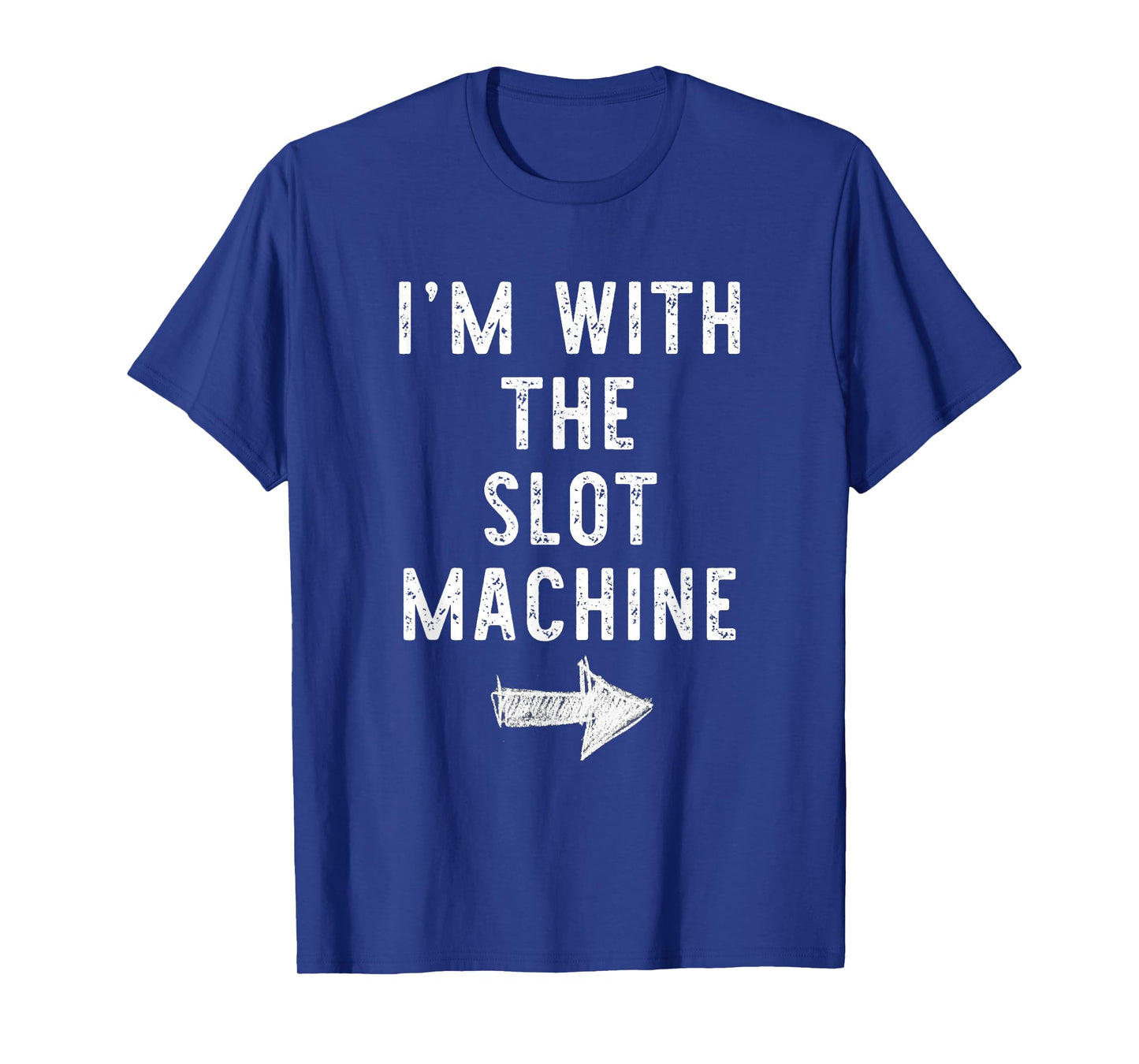 I'm With The Slot Machine Costume Halloween Matching Couple T-Shirt
