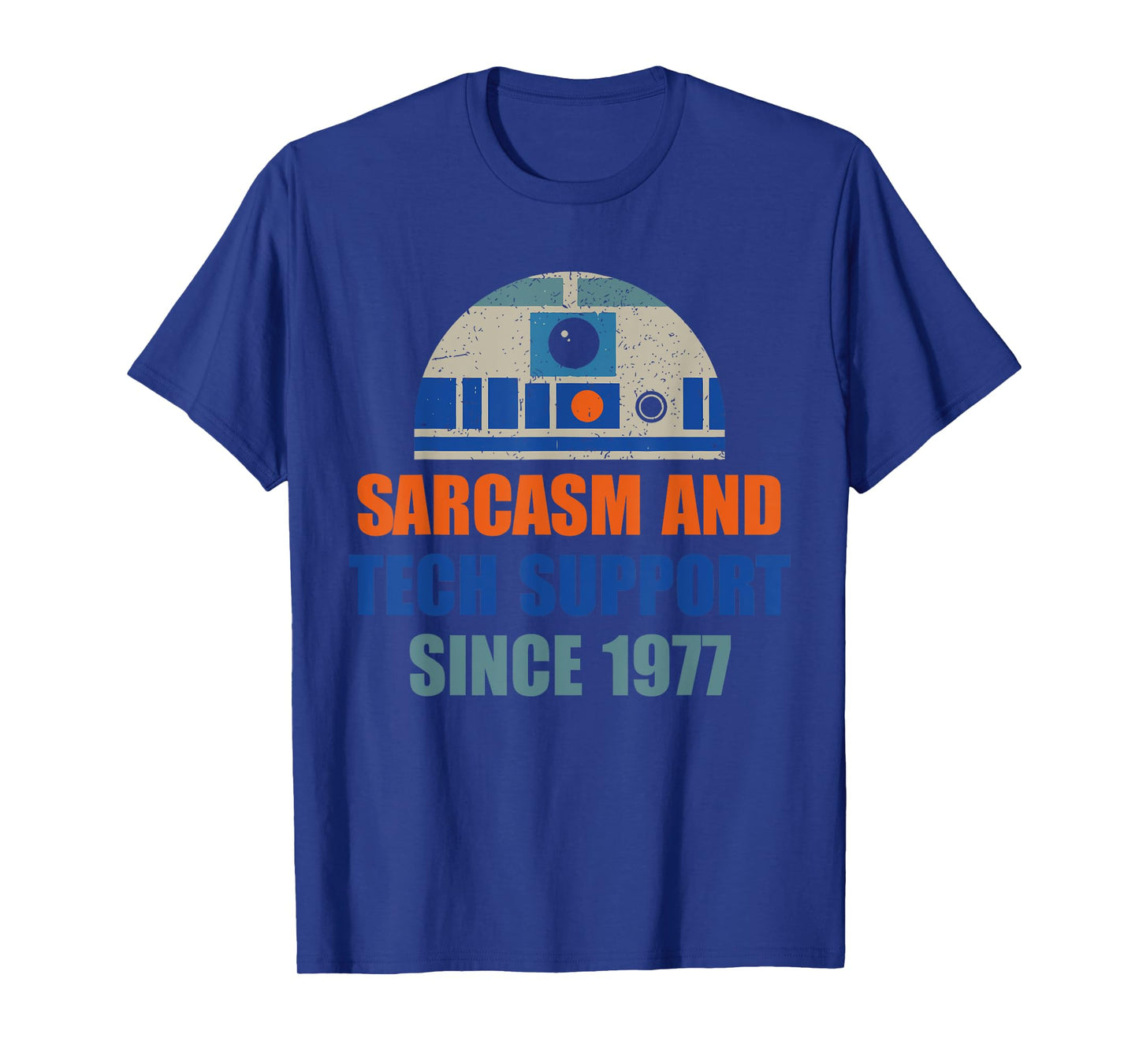 Sarcasm And Tech-Support Since-1977 Funny Design T-Shirt