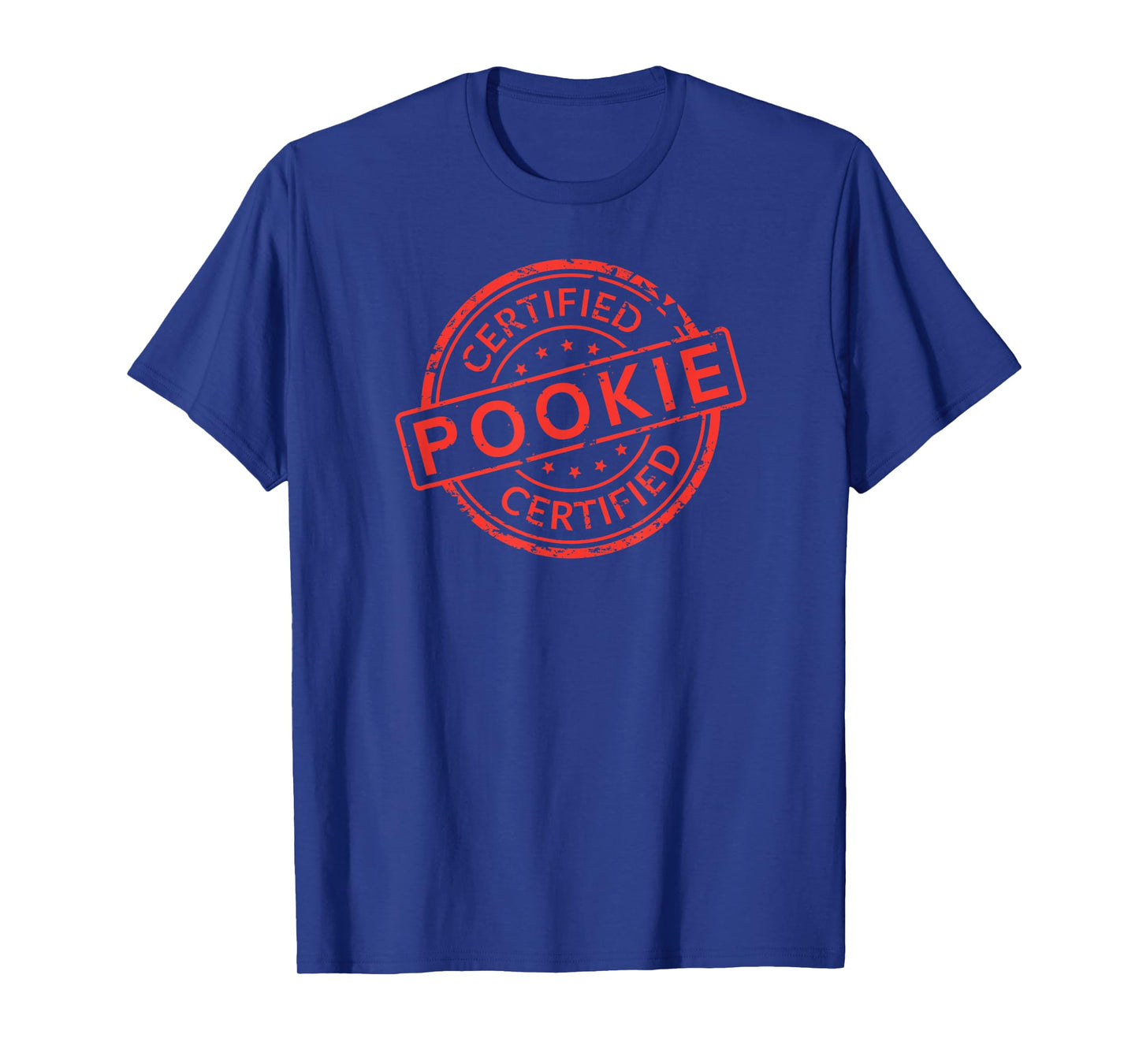 Pop Popular Slang Quote Valentine's Certified Pookie Stamp T-Shirt