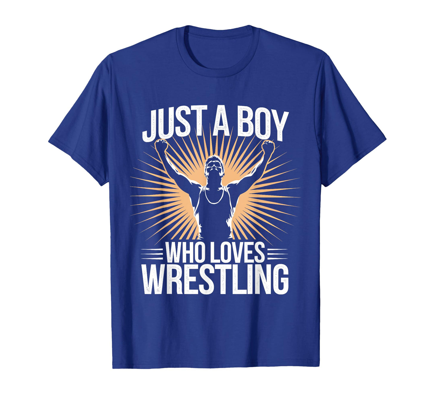 Just A Boy Who Loves Wrestling For Wrestlers Boys And Kids T-Shirt