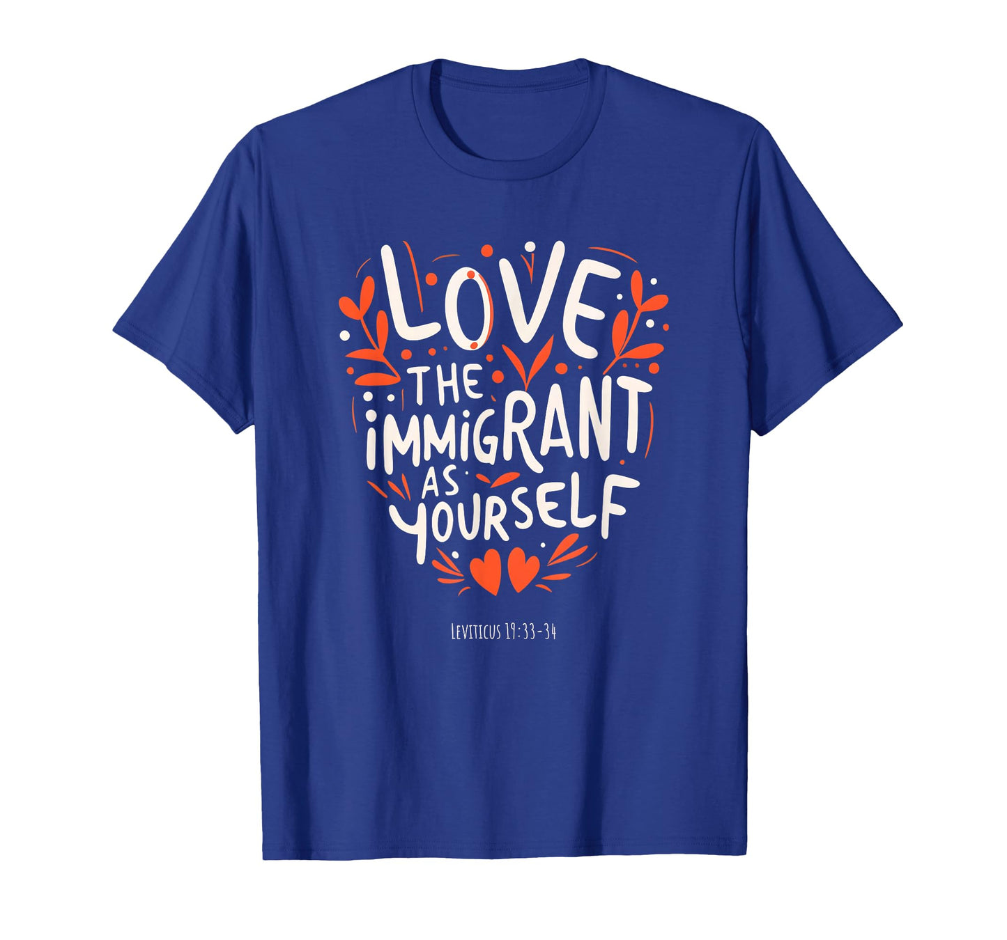 Pastor Church Christian Christian Bible Verse Immigration Immigrants T-Shirt