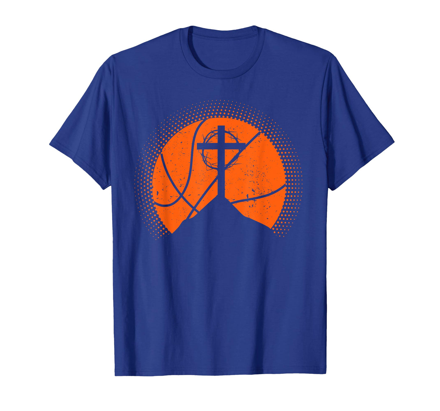 Christian basketball jesus christ basketball religious funny T-Shirt