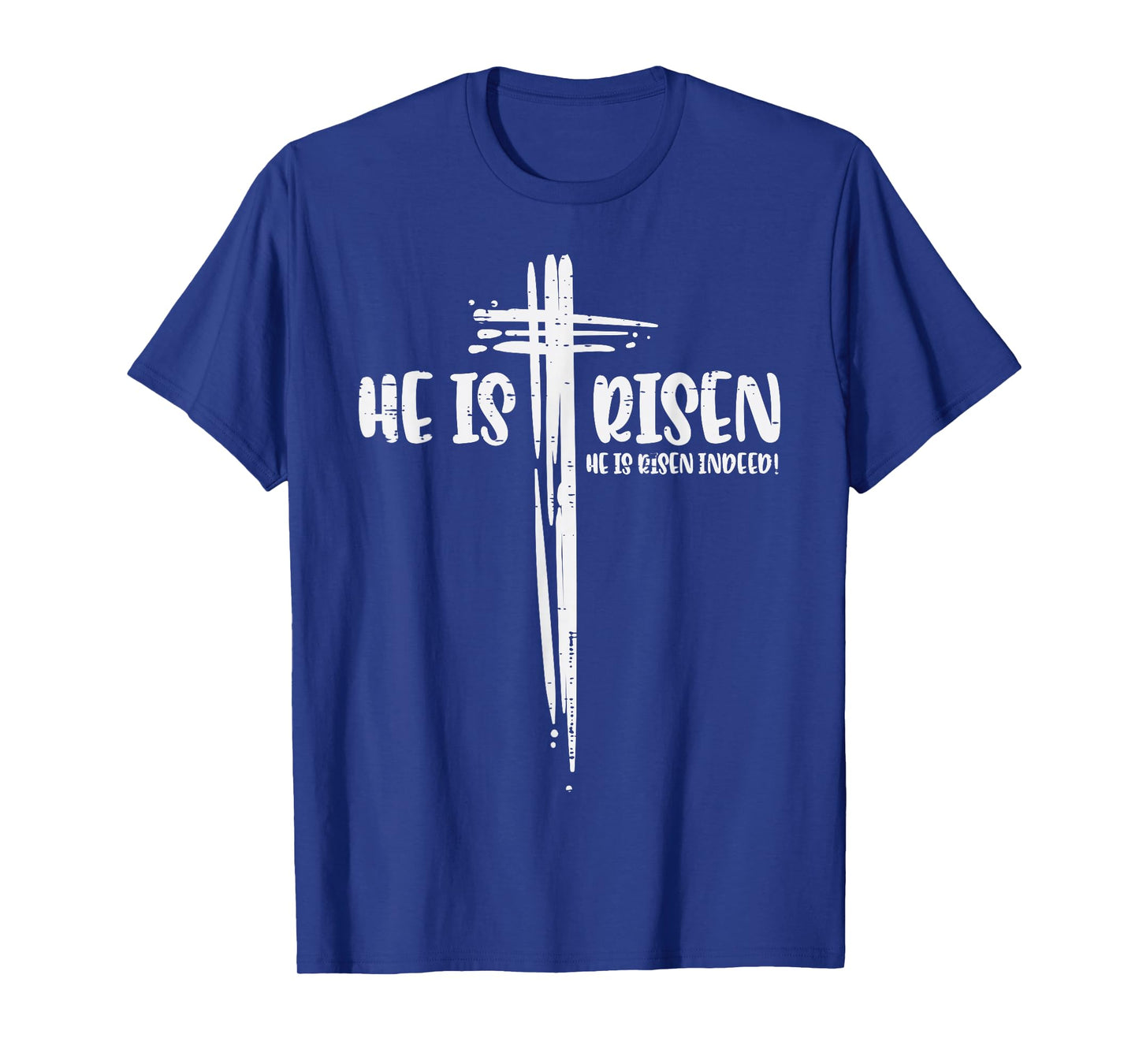 Easter Jesus He Is Risen Indeed Religious Christian Women T-Shirt
