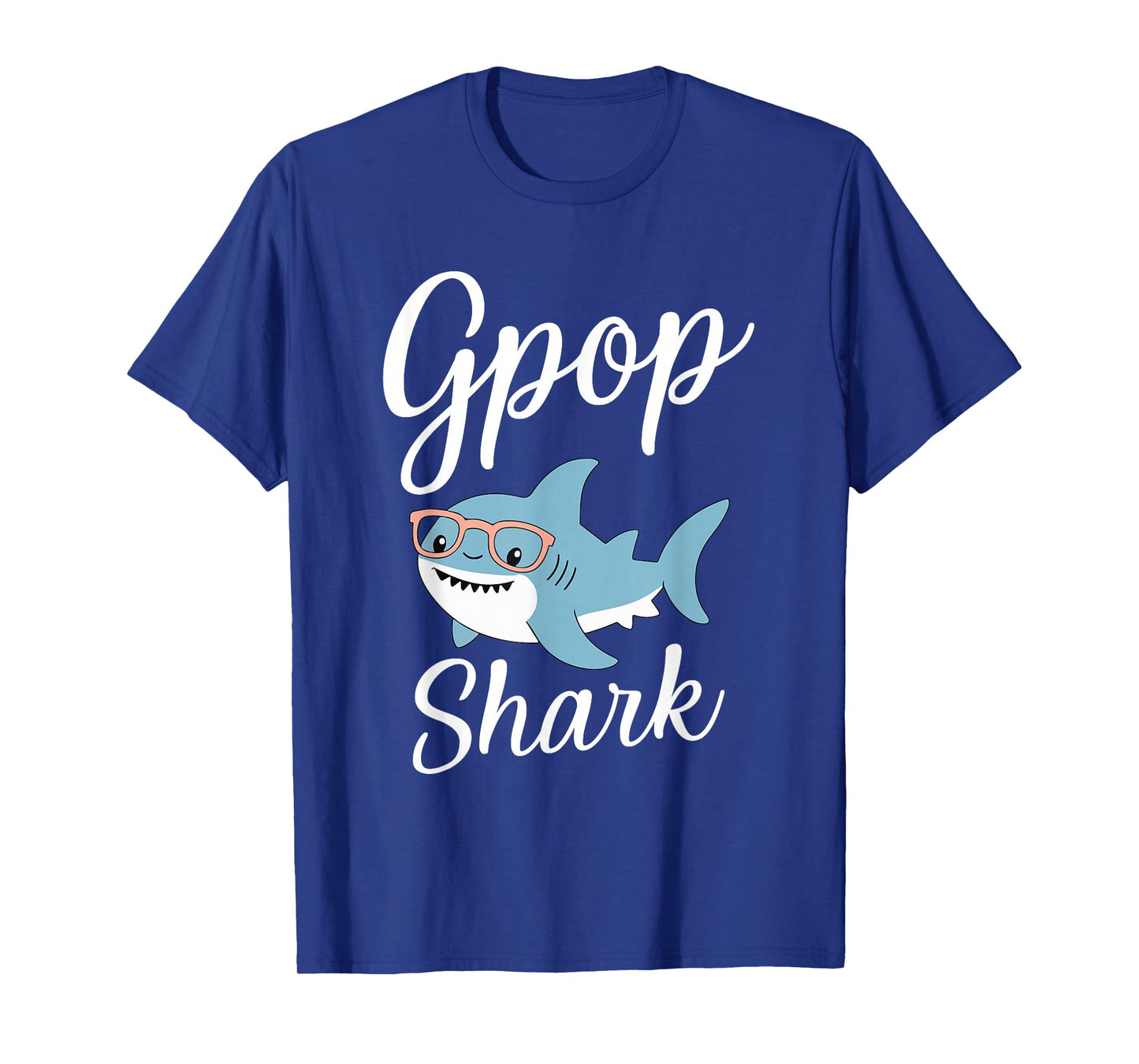 G-Pop Shark Funny Matching Family Grandpa GPop T-Shirt