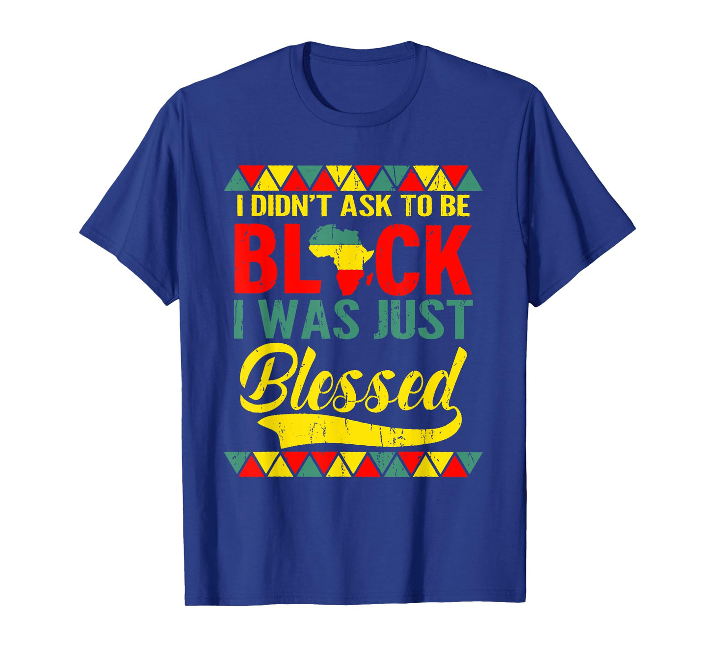 Christian Jesus I Didn't Ask To Be Black I Was Just Blessed T-Shirt