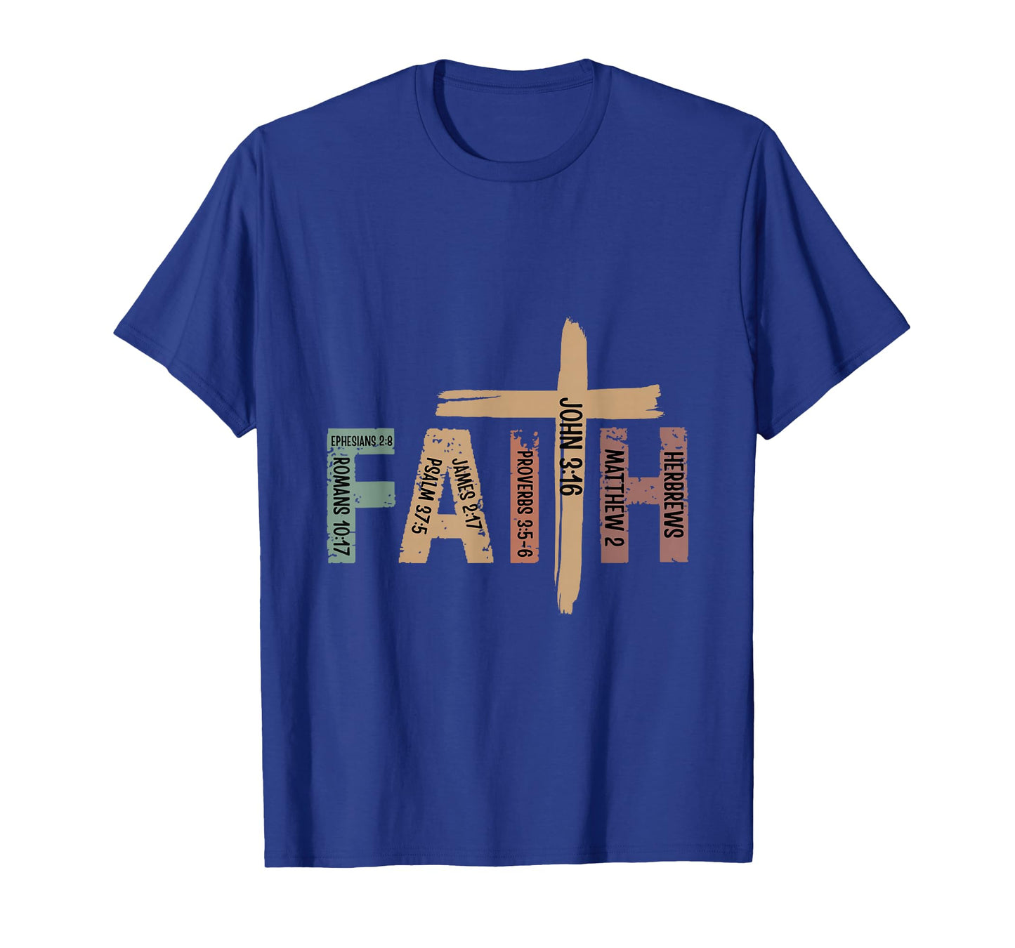 Faith Christian Inspirational Bible Verses Religious T-Shirt