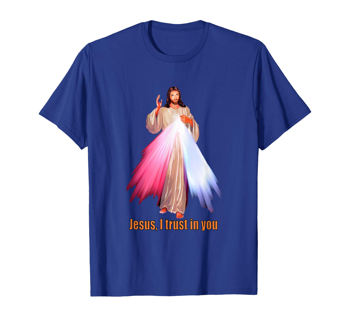 Jesus I trust in You Divine Mercy Image T-Shirt
