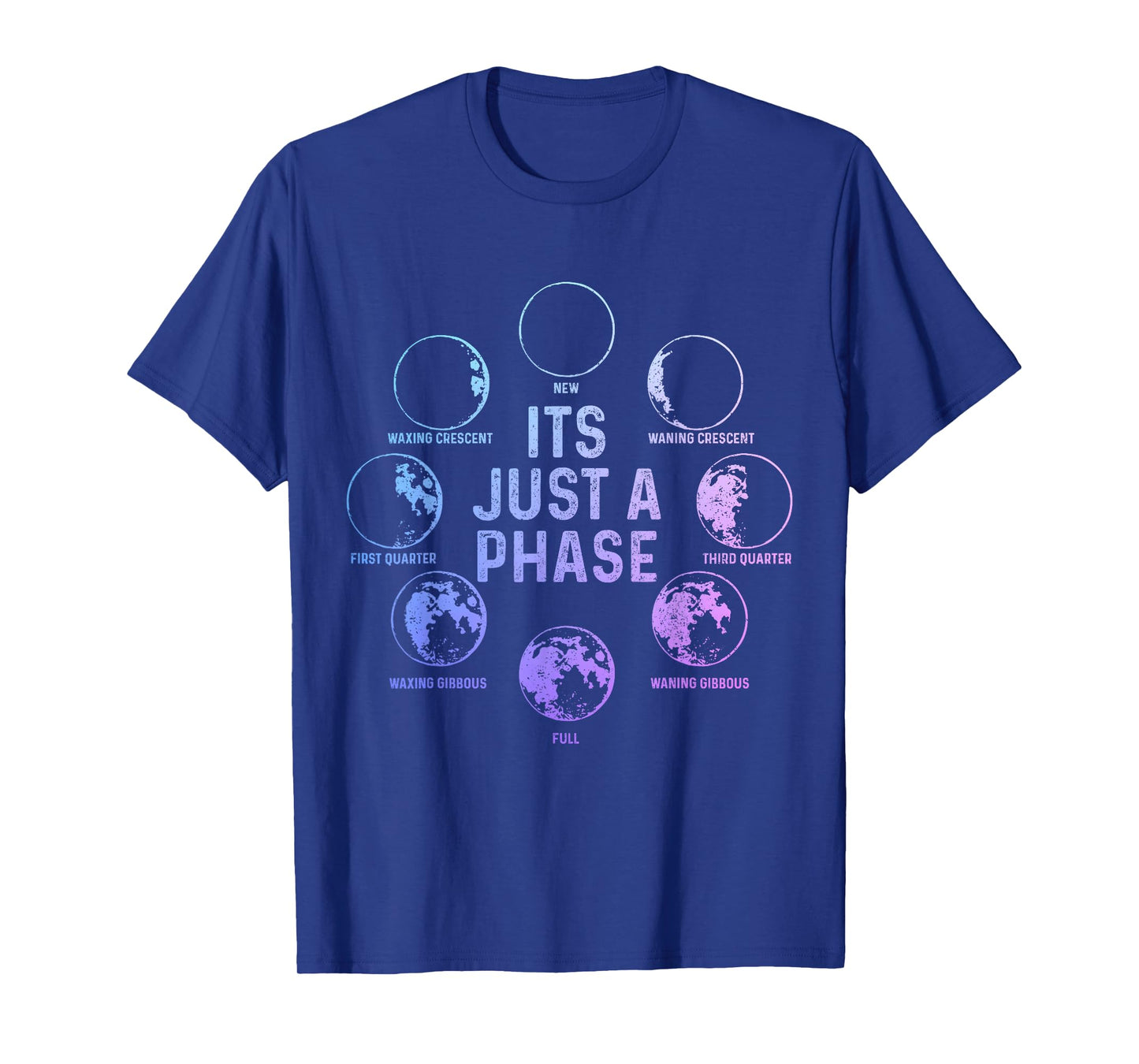 Astronomy Moon It's Just a Phase Funny Astronomer T-Shirt