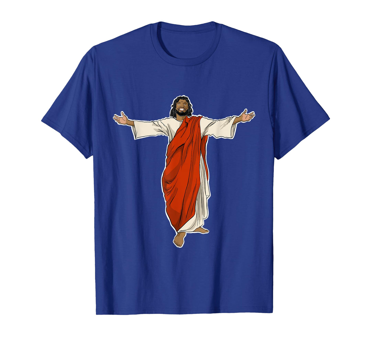 Miftees Christmas Tees Black Jesus T-Shirt