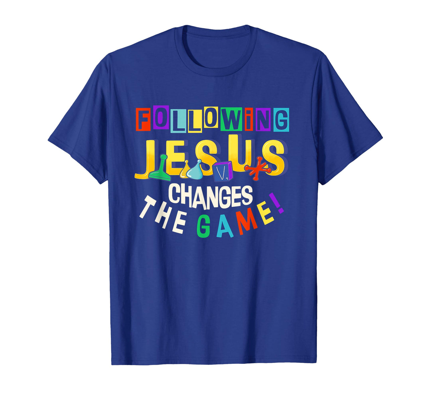 Following Jesus Changes The Game Vacation Bible School Crew T-Shirt