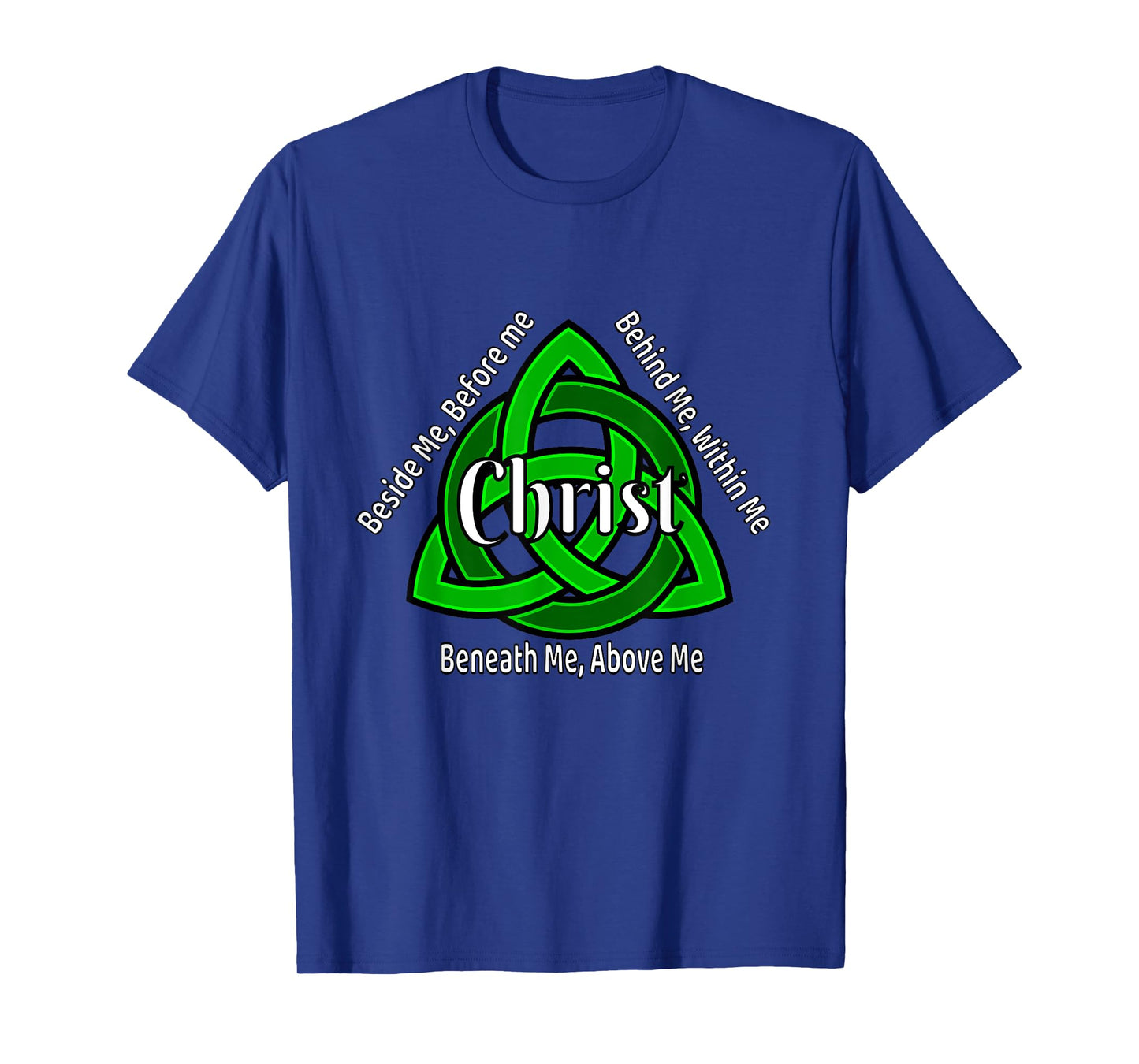 Celtic Trinity Knot Shirt St Patricks Prayer Christian Gifts T-Shirt