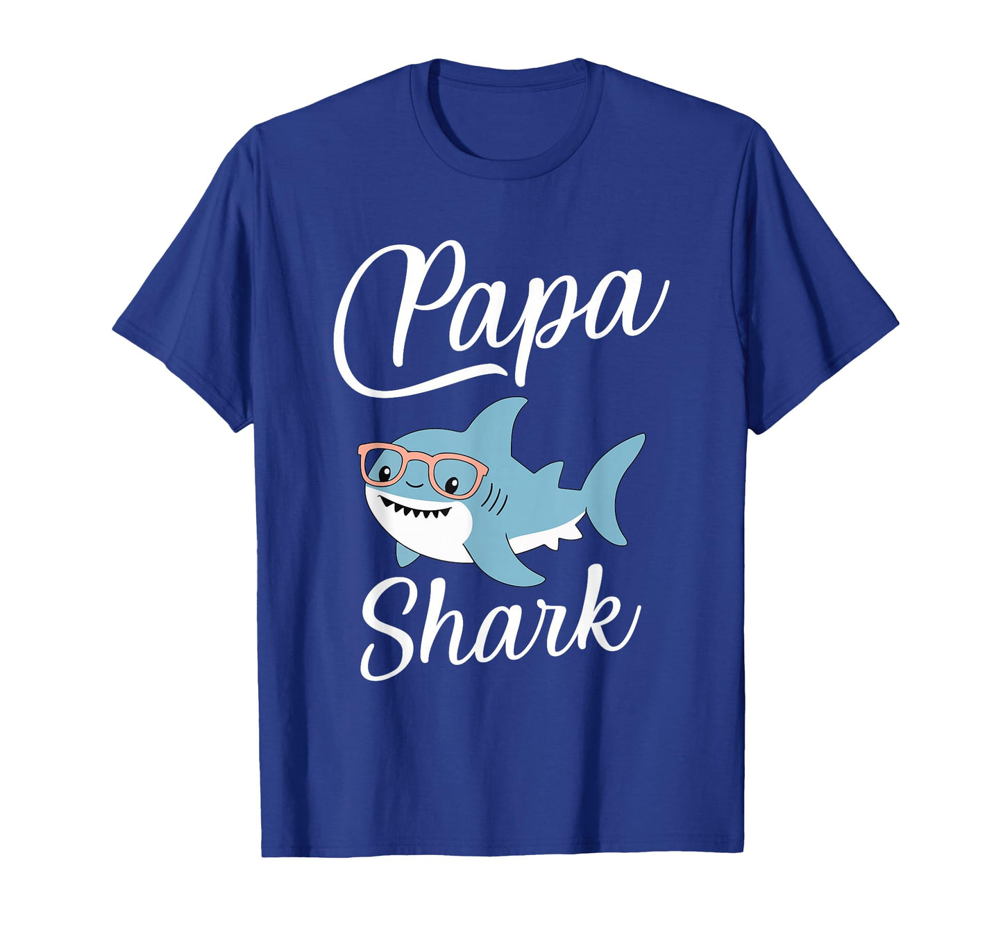 Papa Shark Funny Matching Family Grandpa T-Shirt