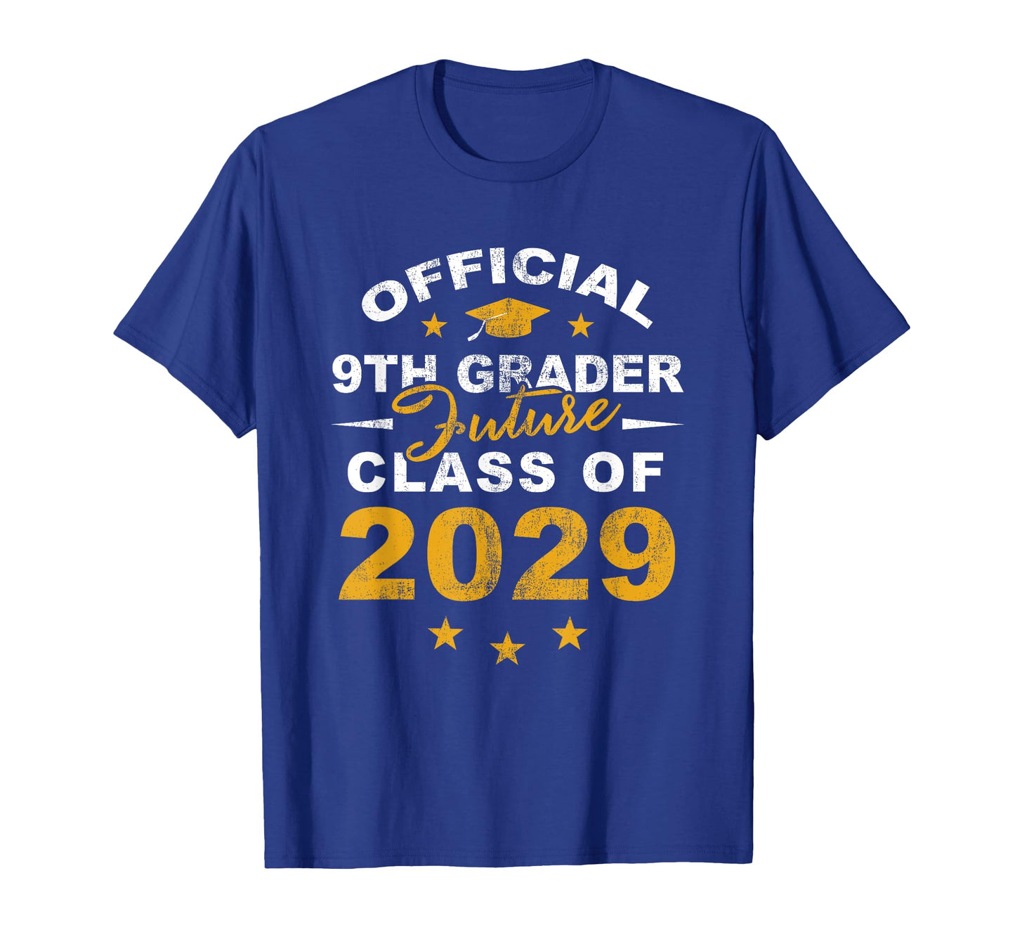 Official 9th Grader Future Class of 2029 First Day School T-Shirt