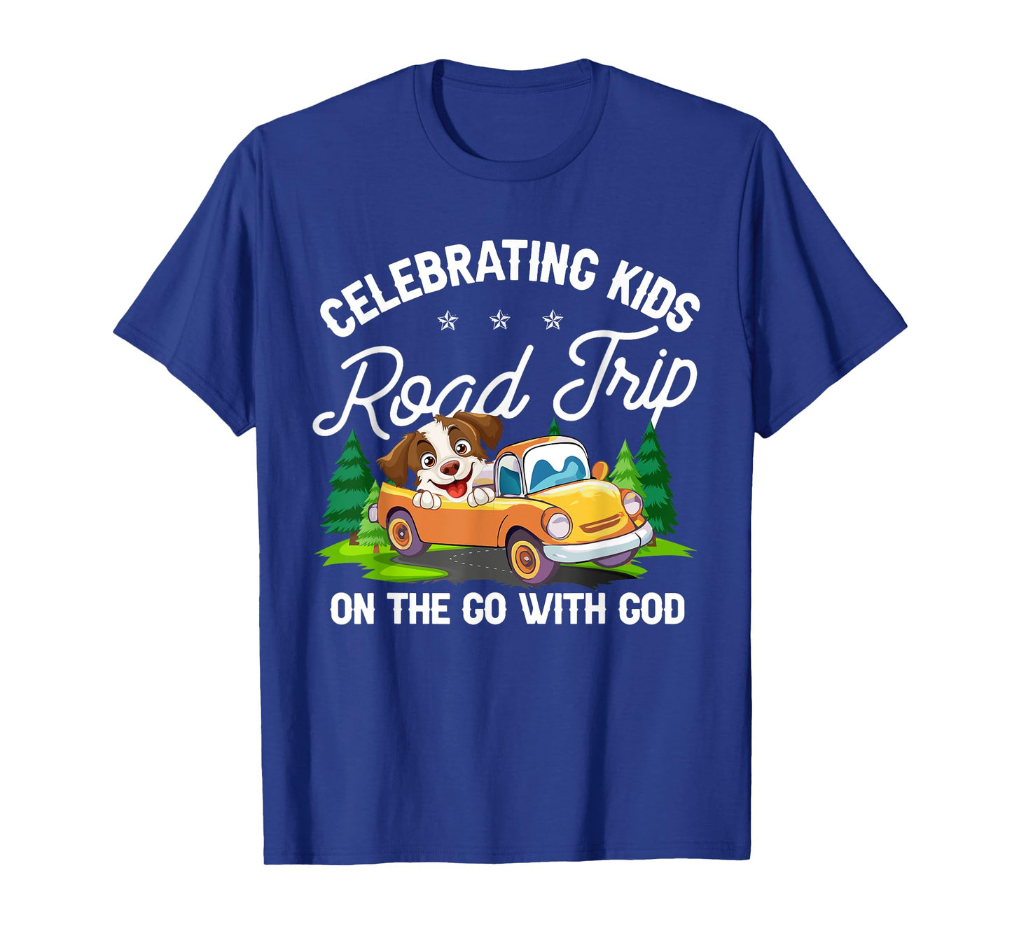 Celebrating Kids Road Trip On The Go With God VBS 2025 T-Shirt
