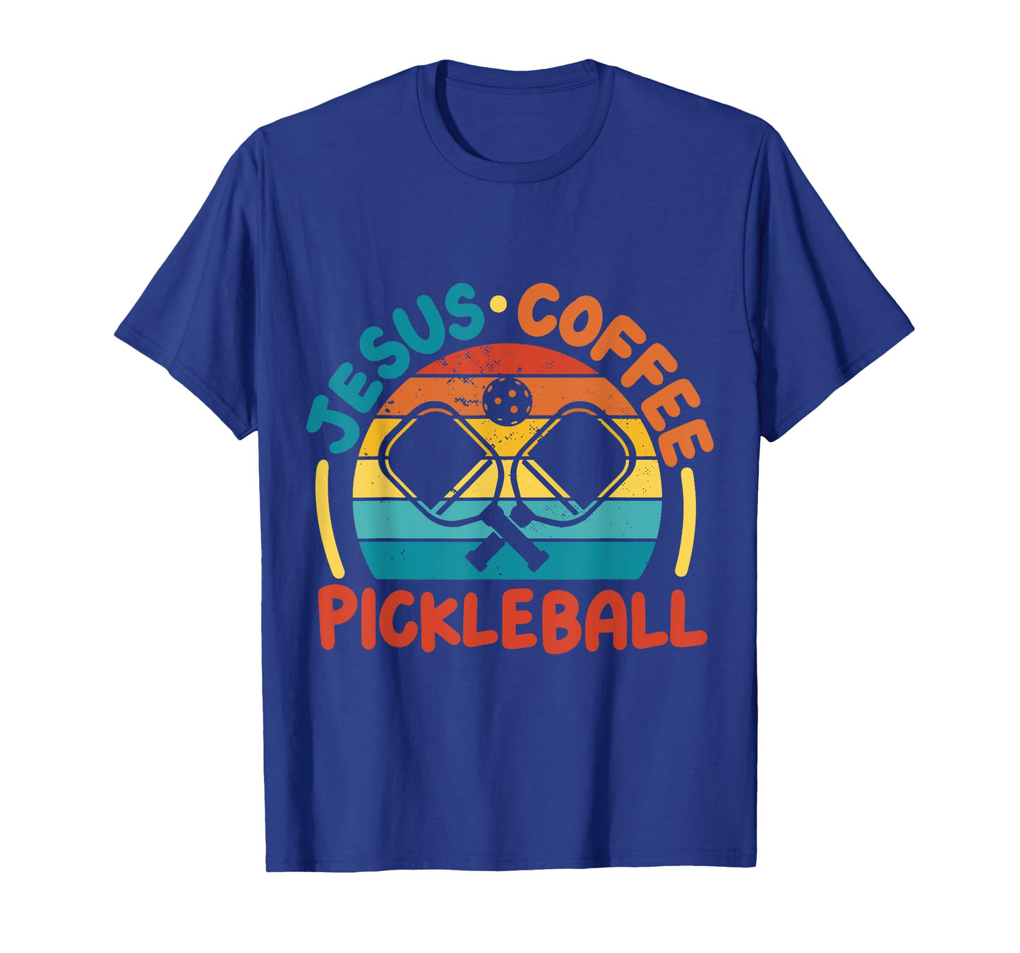 Jesus Coffee Pickleball T-Shirt
