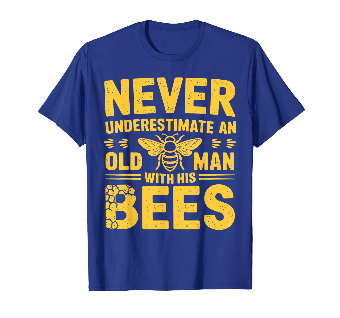 Apiary Bee Keeper An Old Man With His Bees Beekeeping T-Shirt