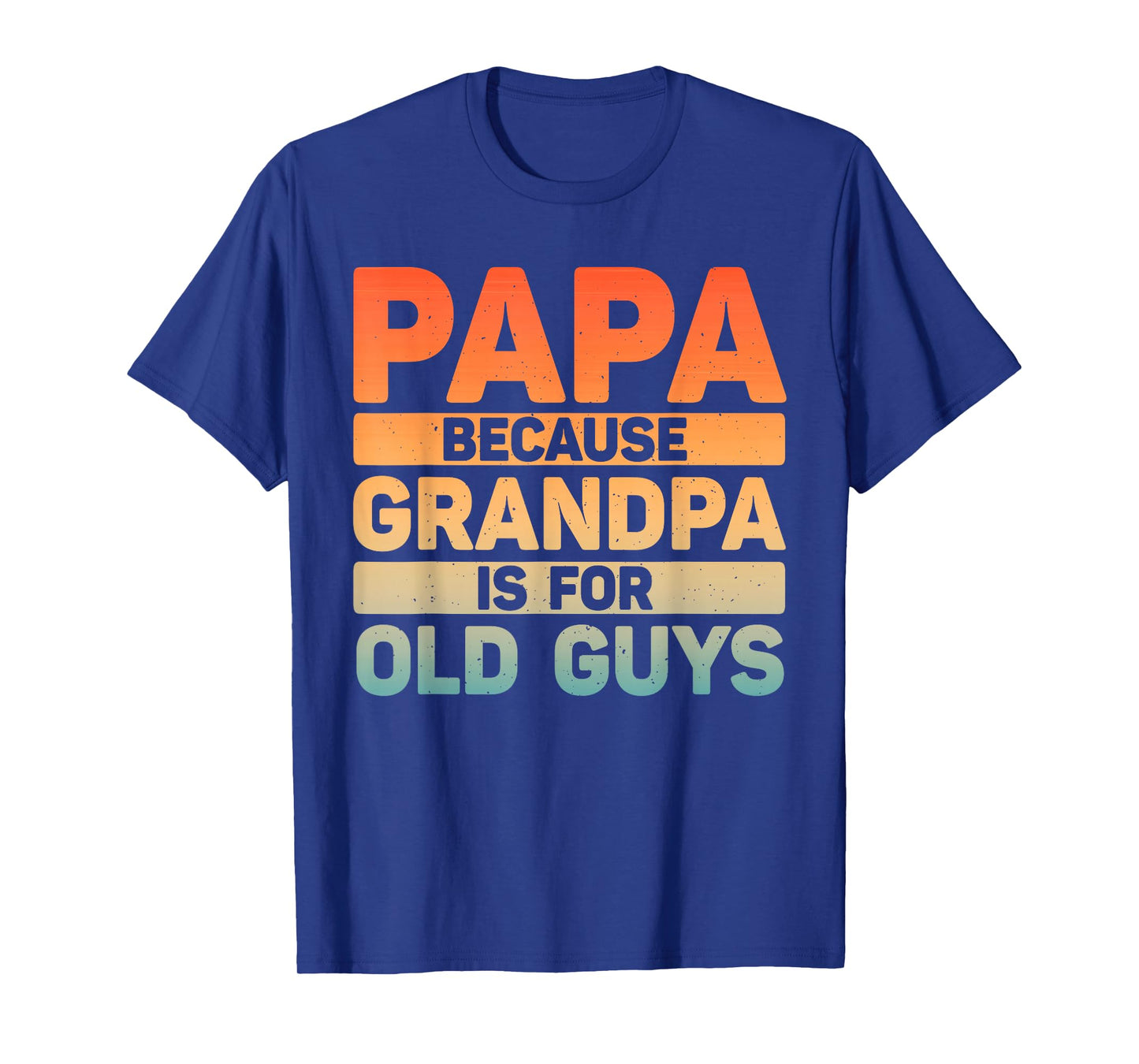 Papa Art For Grandpa Men From Grandkids Father's Day Papa T-Shirt