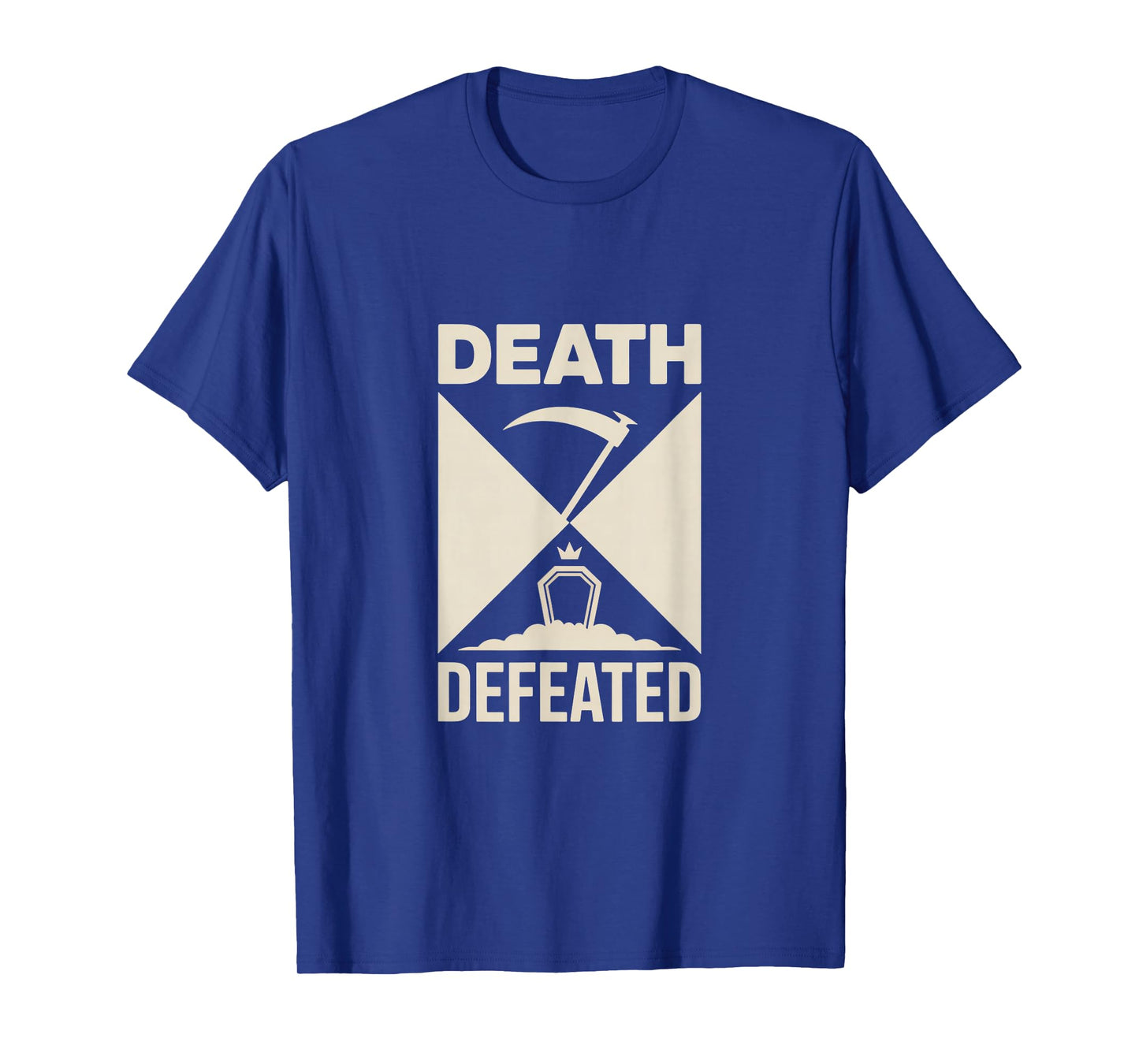 Death Defeated Resurrection Christian Easter Faith T-Shirt