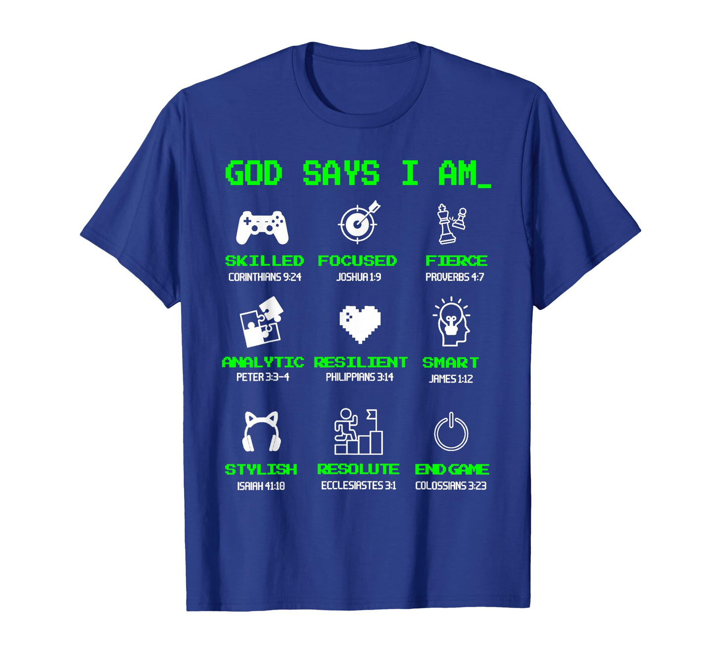 GOD SAYS I AM GAMING | GAMER FUNNY VIDEOGAME T-Shirt