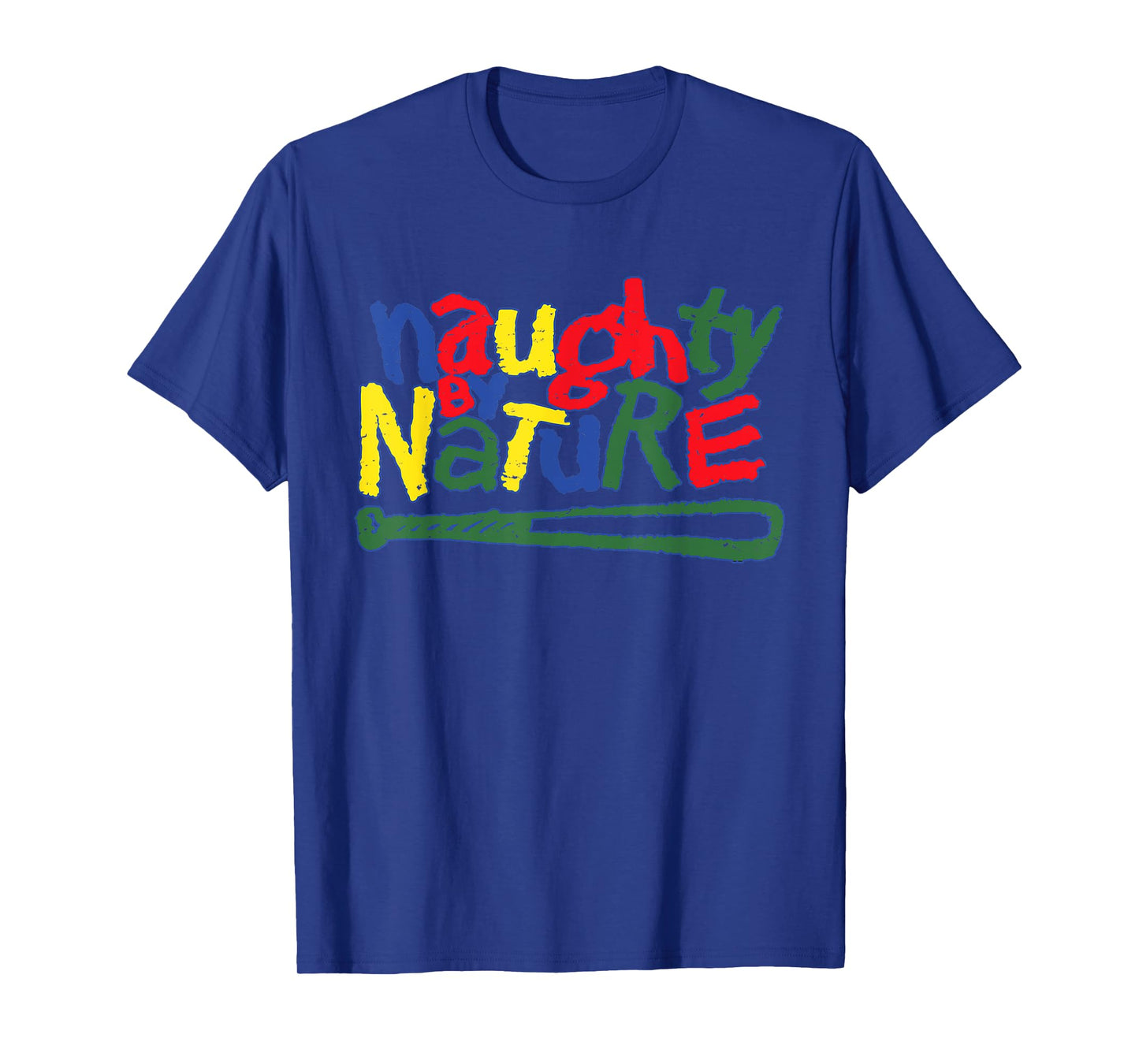 Naughty By Nature – Multi Color Logo T-Shirt