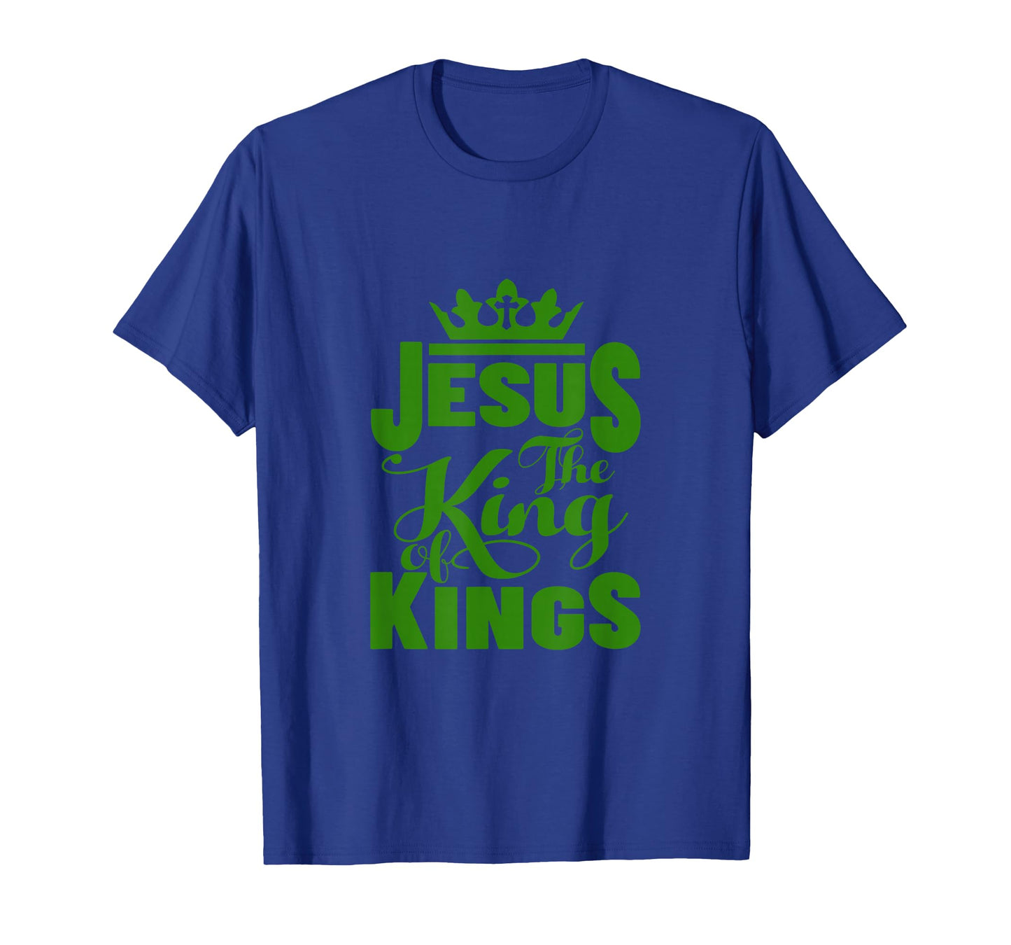 Jesus is My King – Bold Faith and Strength Design T-Shirt
