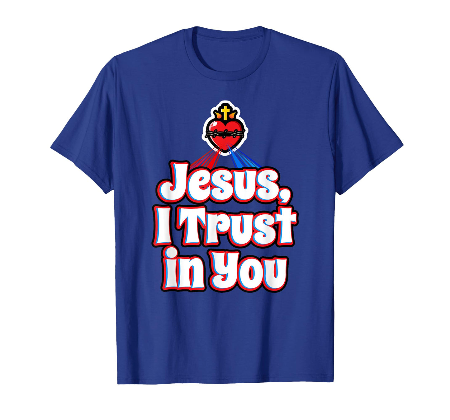 Divine Mercy for Kids Jesus I Trust in You Sacred Heart Cute T-Shirt