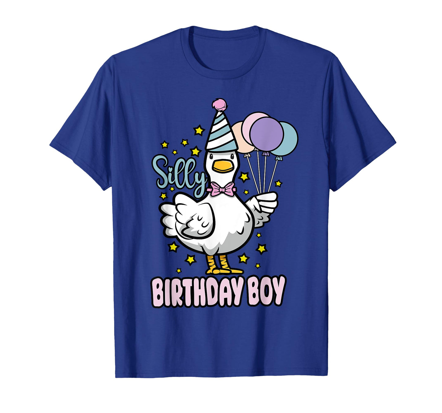 Silly Birthday Boy Goose Silliest Party Family Matching T-Shirt