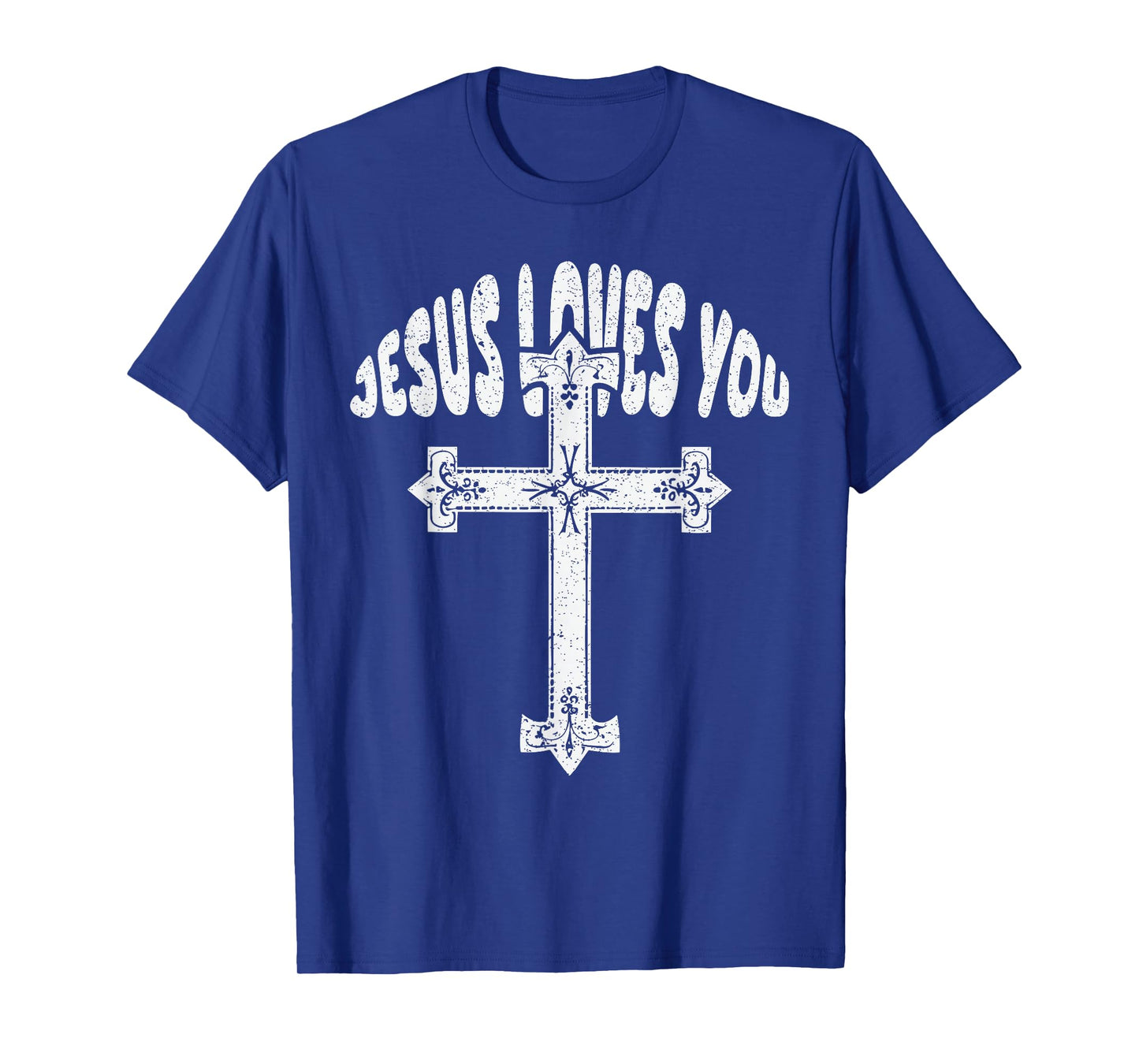 Jesus Loves You Christian Cross for Men Women Boys Kids T-Shirt