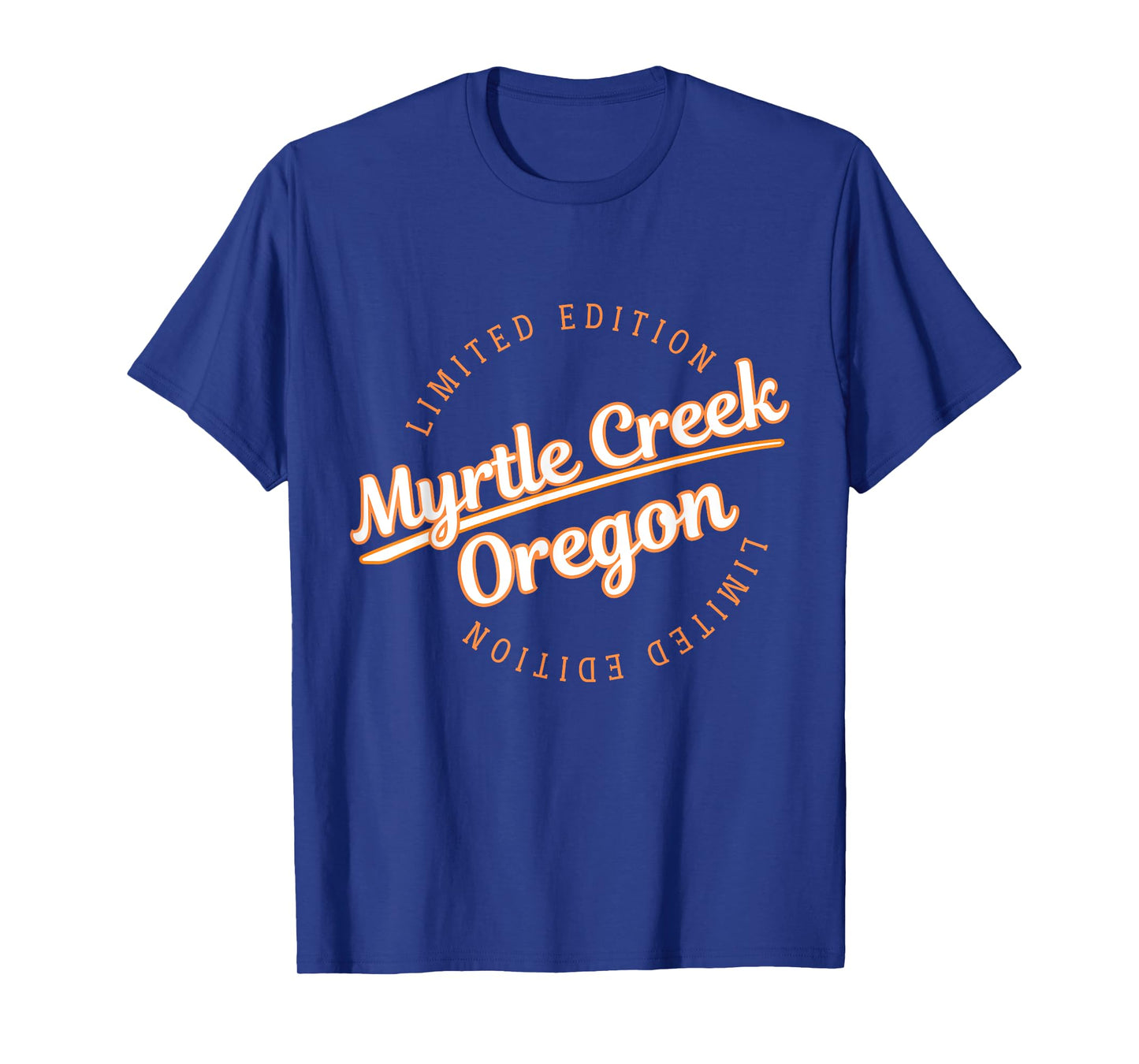 Retro Athletic Myrtle Creek OR Apparel T-Shirt