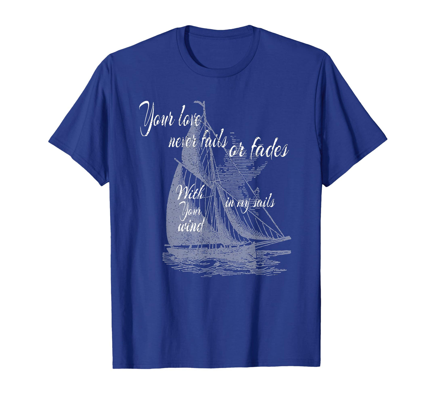 Build A Boat Christian Worship Vintage Sail boat T-Shirt
