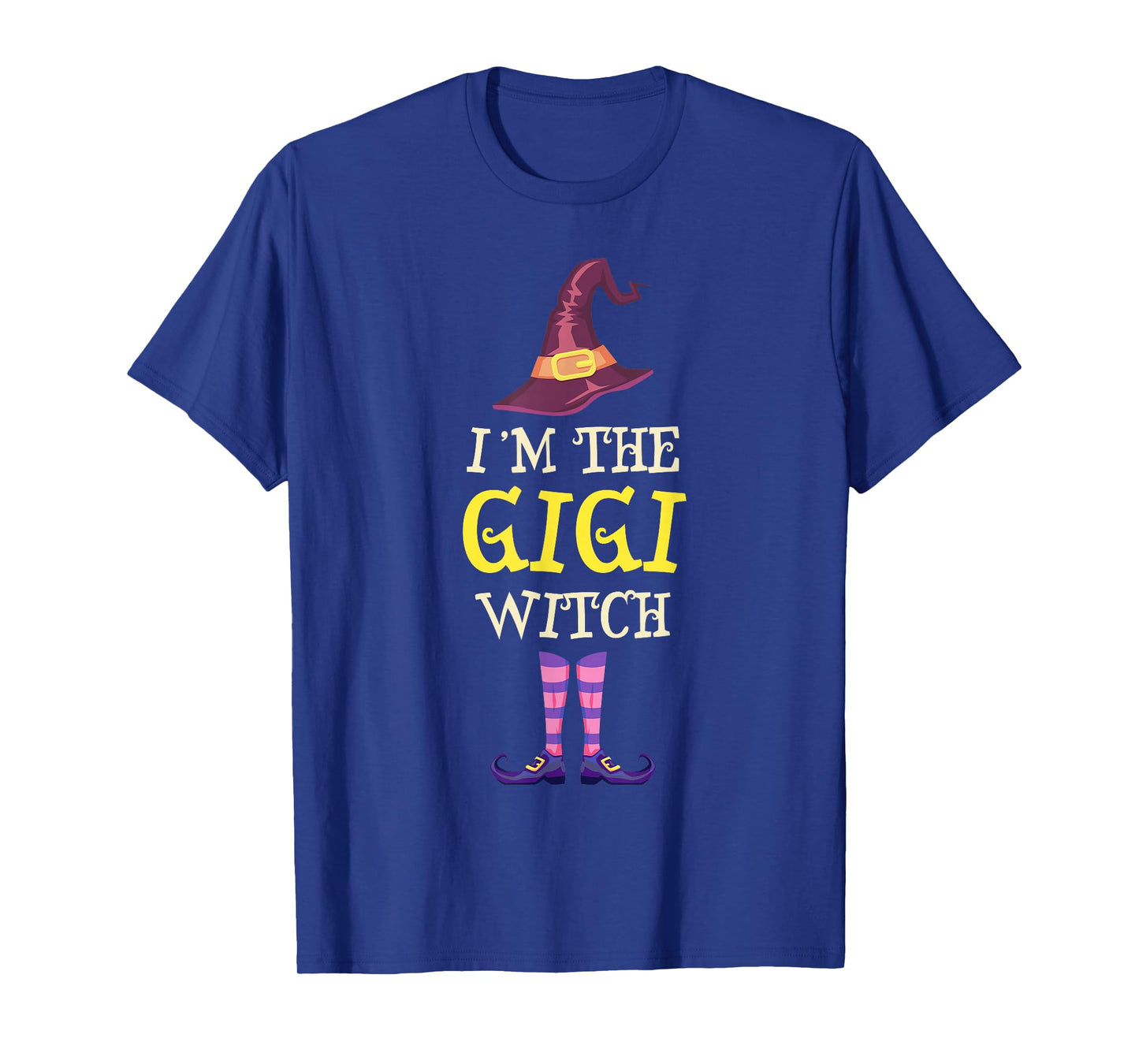 I'm The Gigi Witch Costume Halloween Funny Witchy T-Shirt
