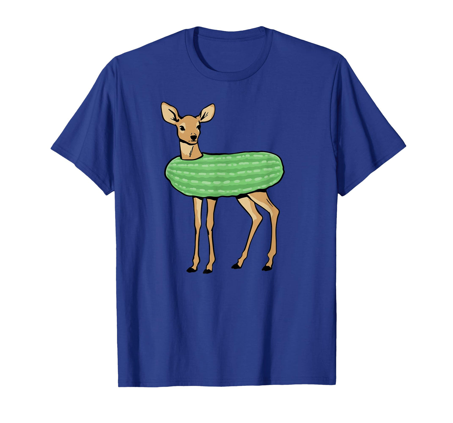 Dill Doe Funny Adult Humor Dill Pickle Deer Redneck Dill Doe T-Shirt, Small, Black