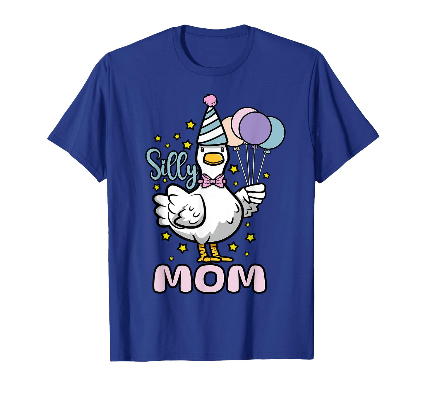 Silly Mom Goose Silliest Birthday Party Family Matching T-Shirt