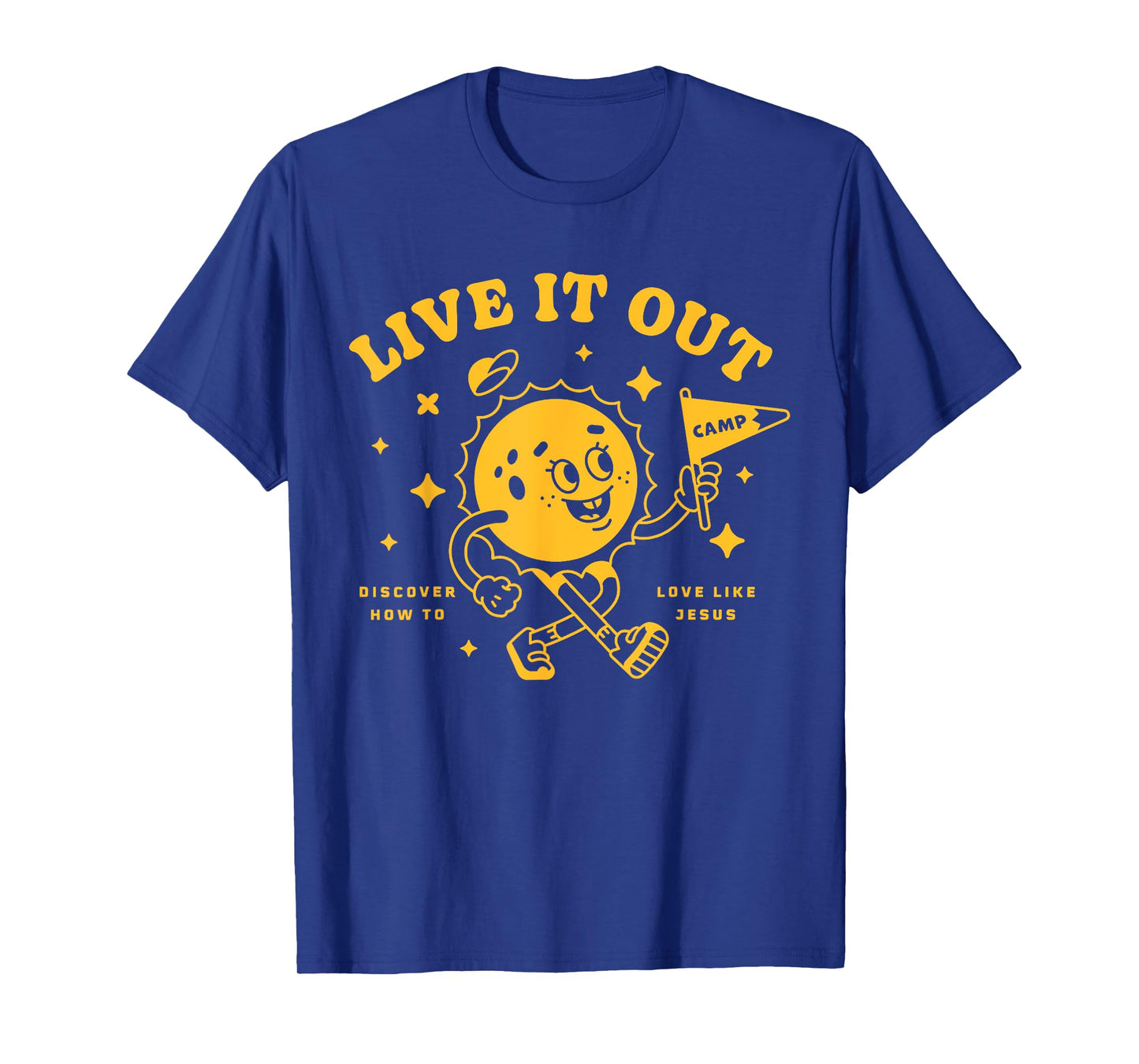 VBS 2025 Live It Out Love Like Jesus Vacation Bible School T-Shirt