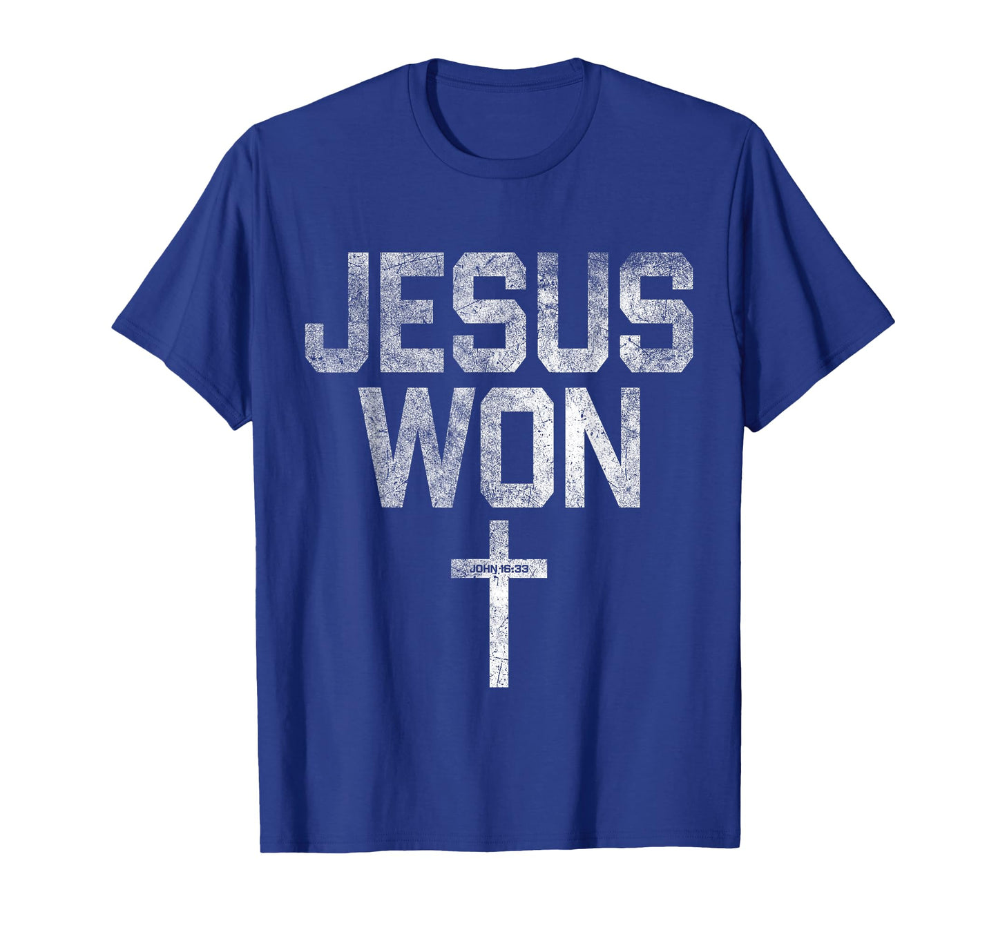 Jesus Won Christian Faith Just Here To Give God Glory Gifts T-Shirt