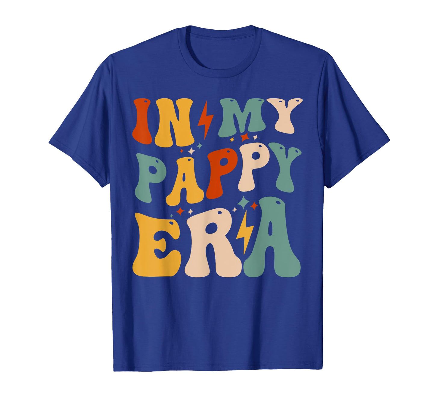 Retro Groovy In My Pappy Era Funny Father's Day For Mens T-Shirt