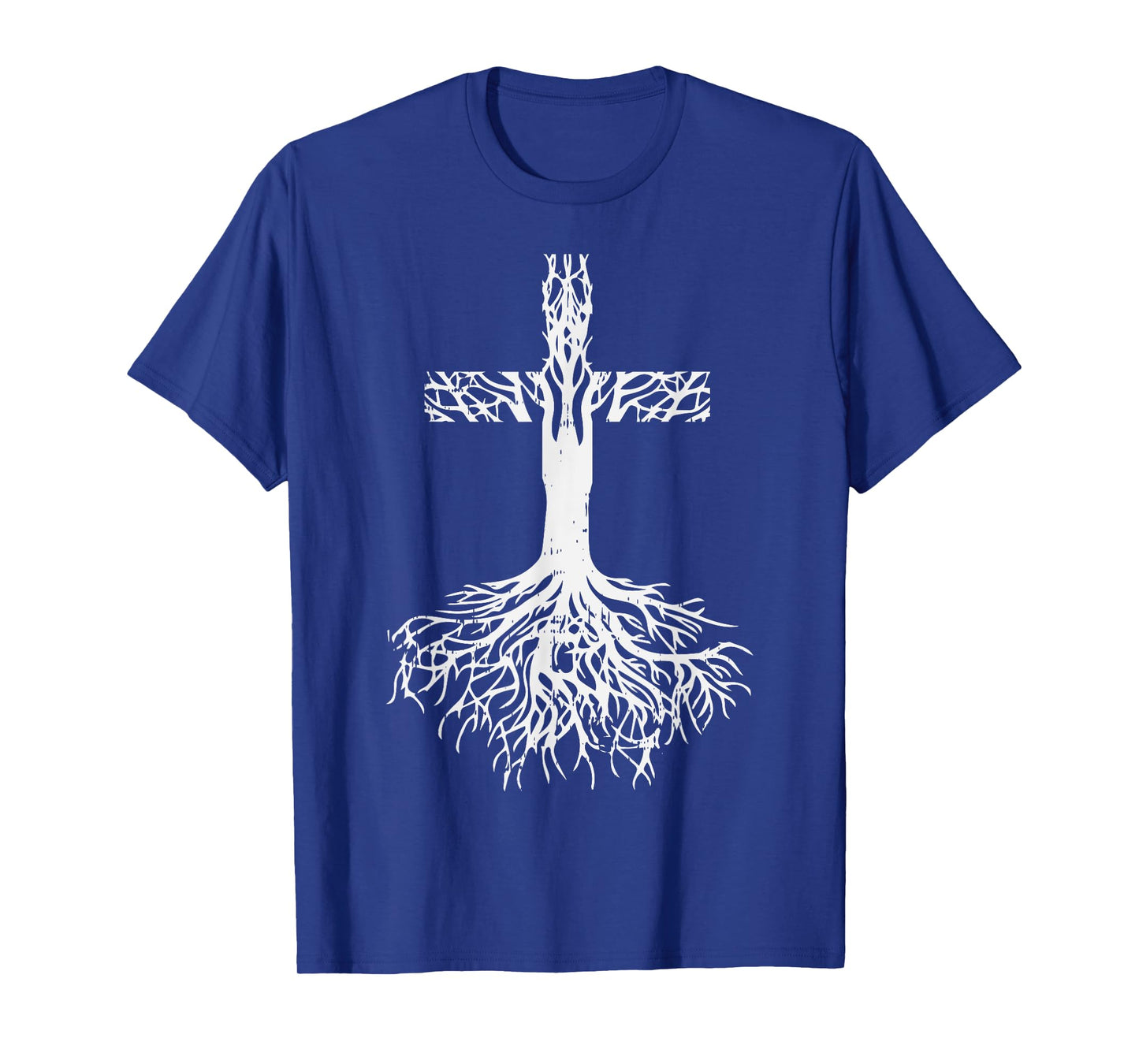 Cross Roots God Jesus Christ Faith Religious Christian Gift T-Shirt