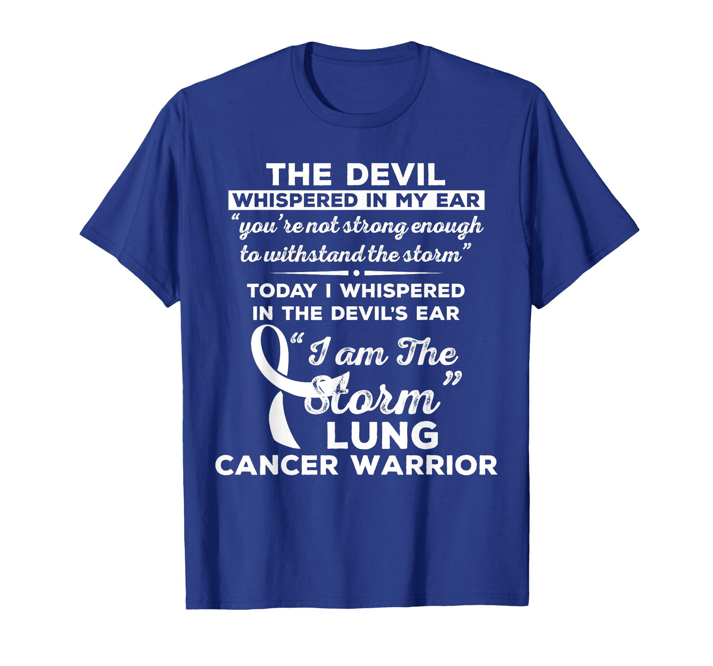 I Am the Storm Lung Cancer Warrior T-Shirt T-Shirt