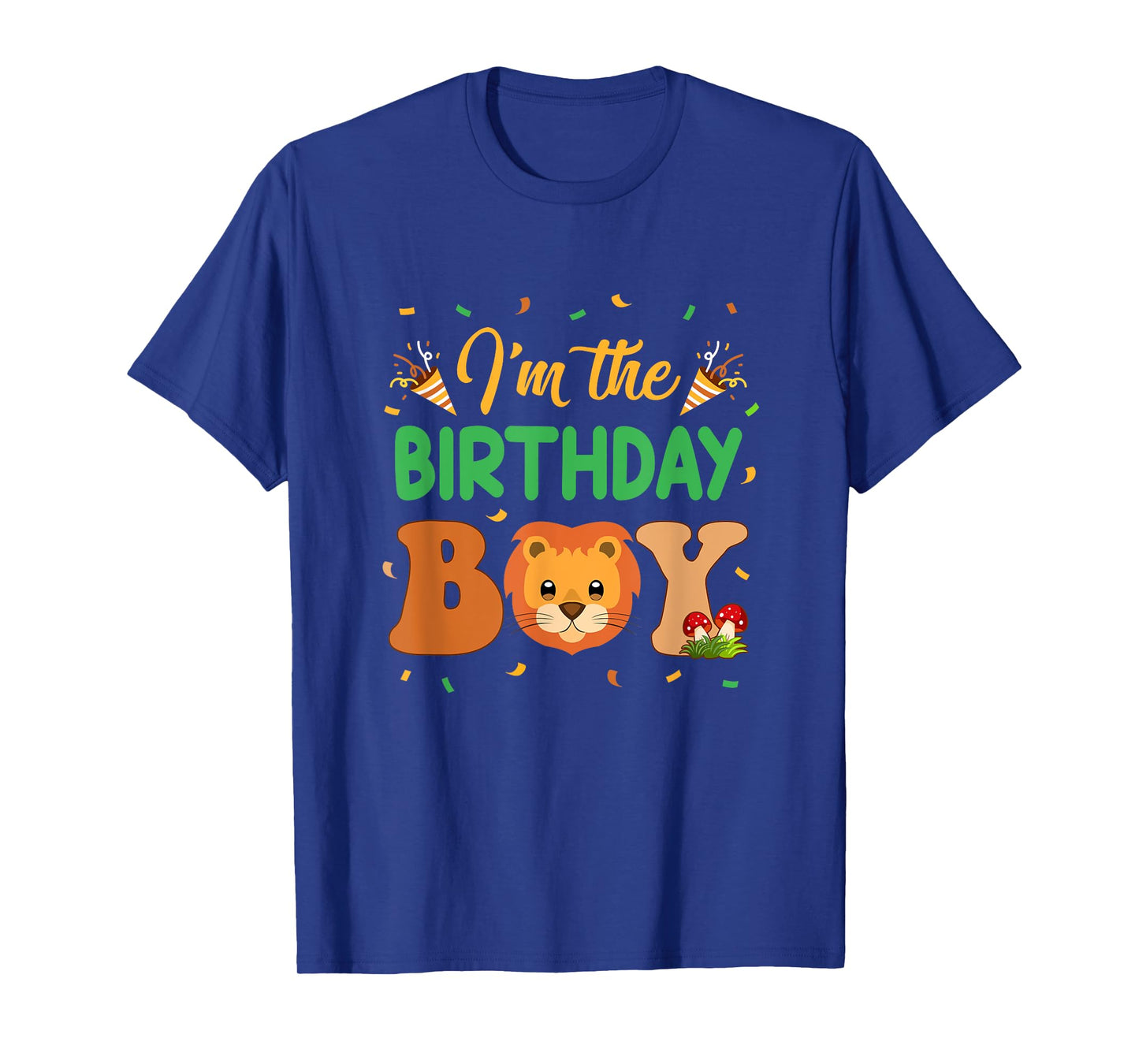 I'm The Birthday Boy Lion Family Party Decorations T-Shirt