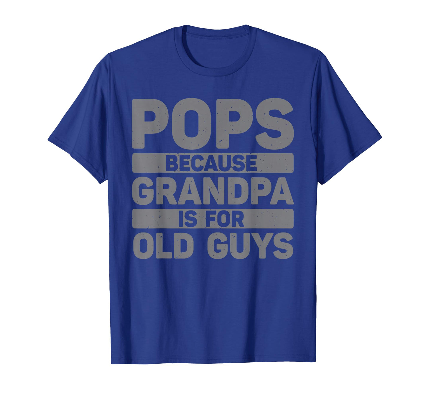 Pops Design For Grandpa From Grandkids Father's Day Pops T-Shirt