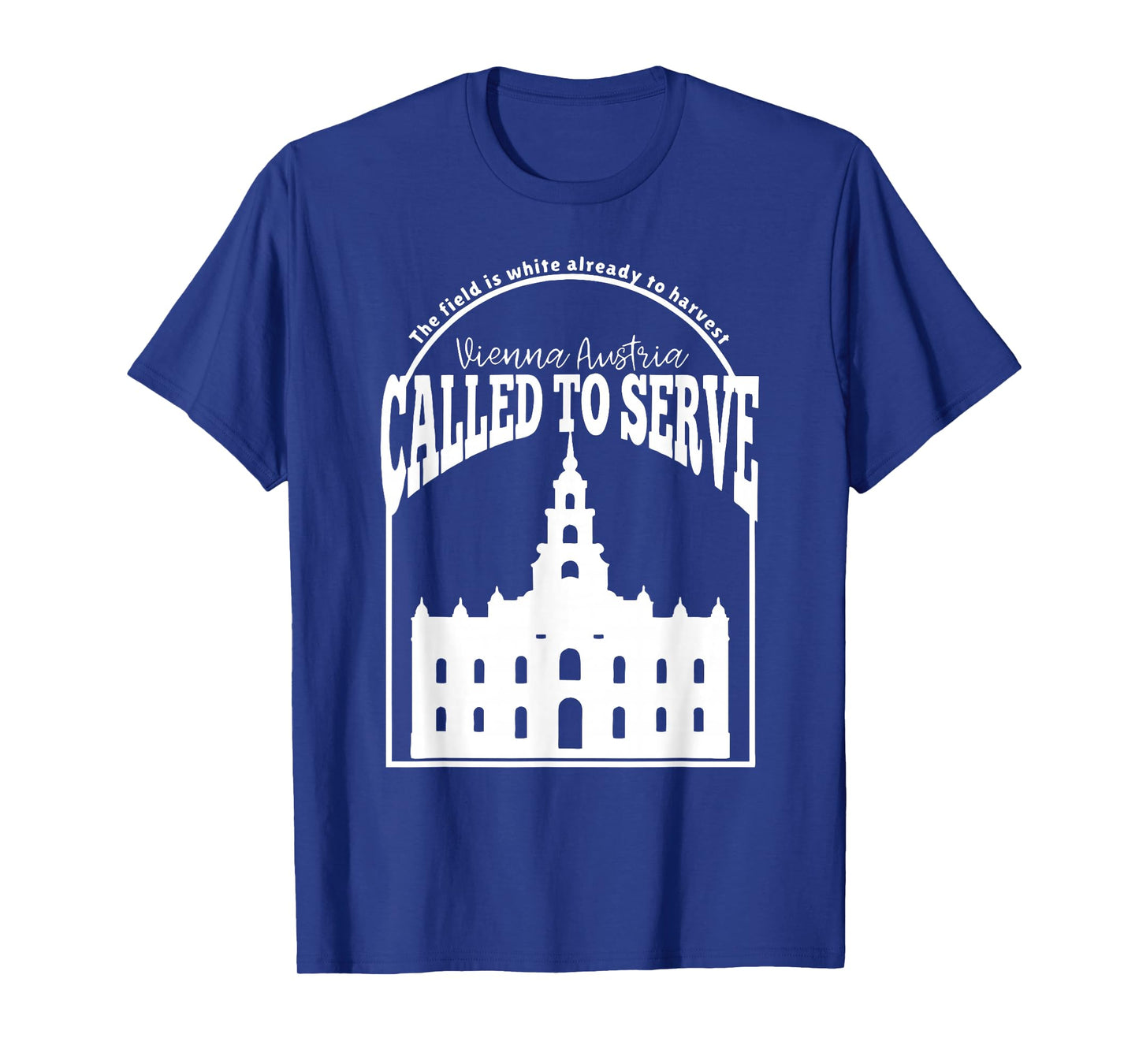 Called to Serve Vienna Austria Temple Silhouette T-Shirt