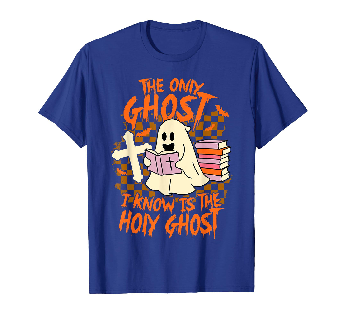 Halloween Christian Faith The Only Ghost I Know Holy Ghost T-Shirt