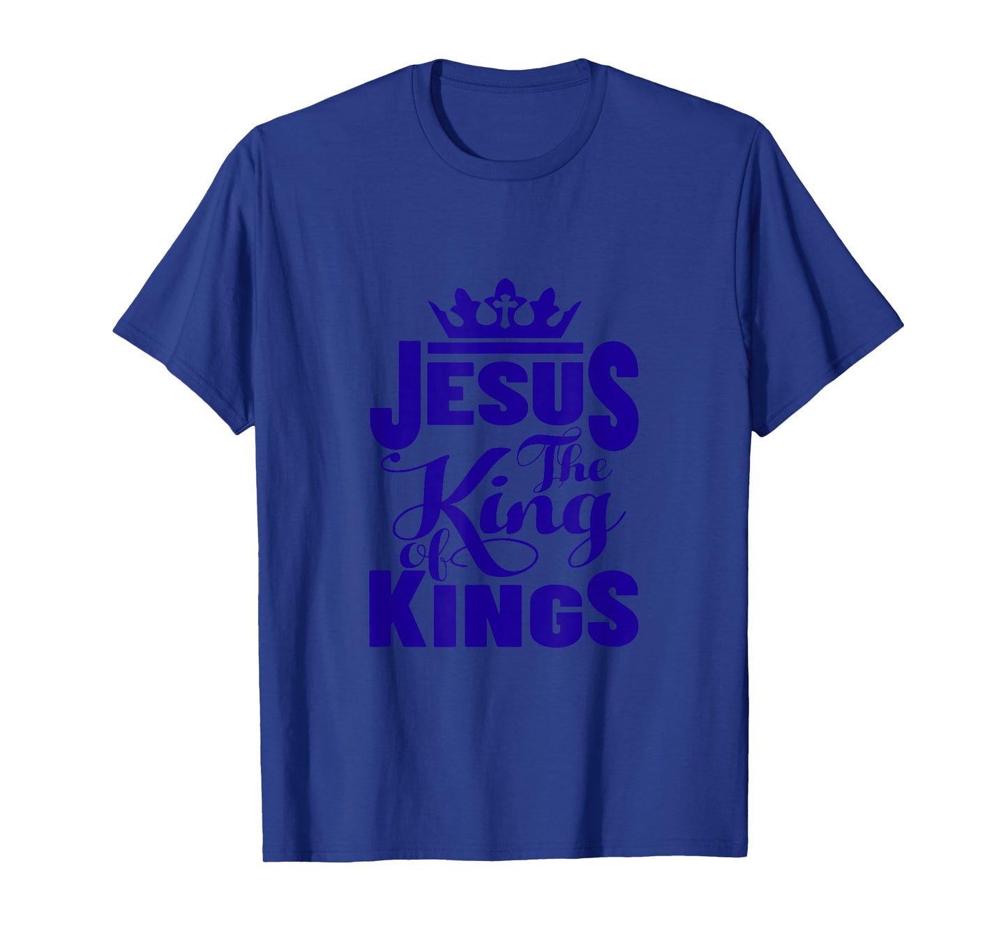 Jesus is My King – Bold Faith and Strength Design T-Shirt