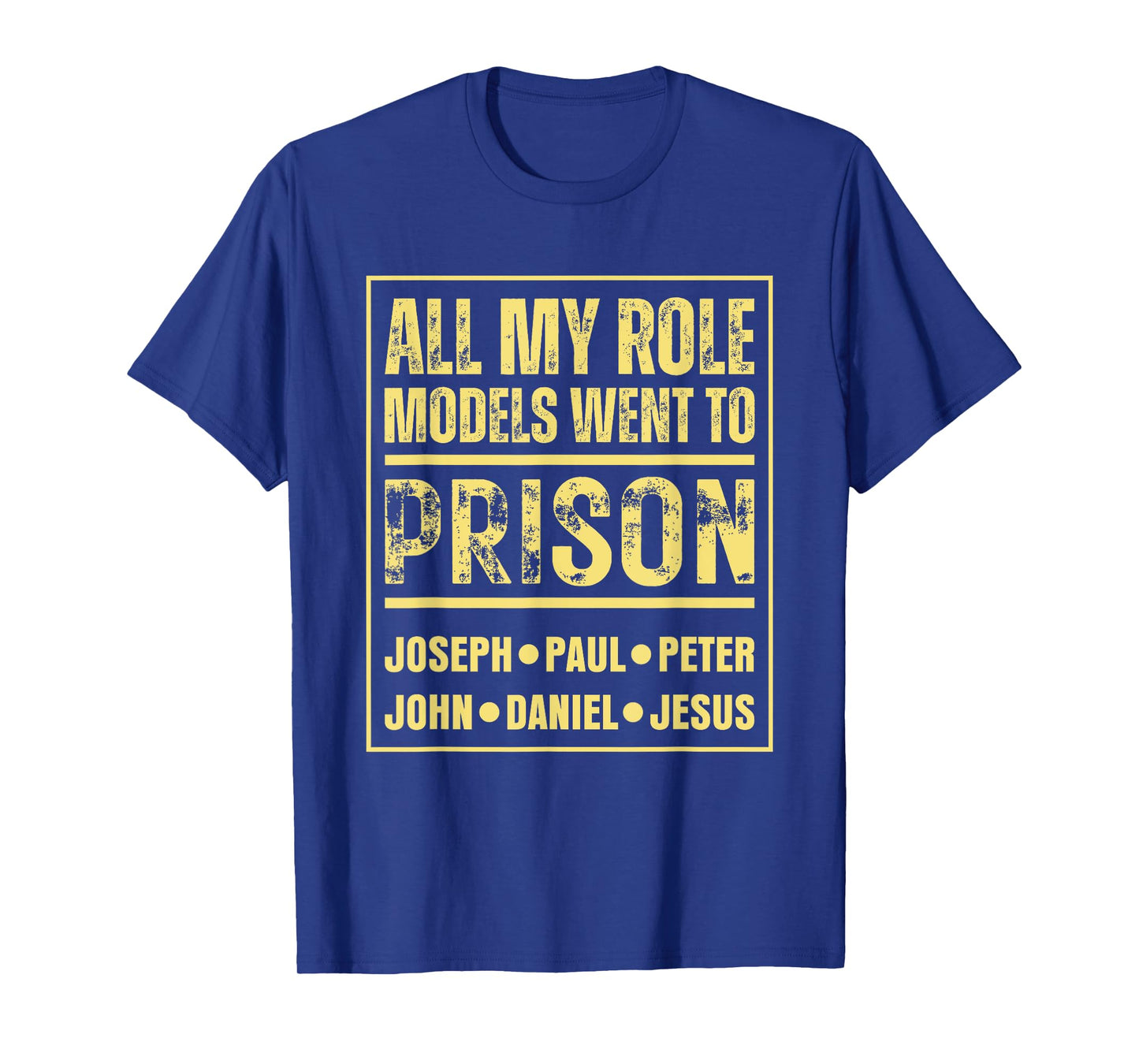 All My Role Models Went To Prison Jesus Paul T-Shirt