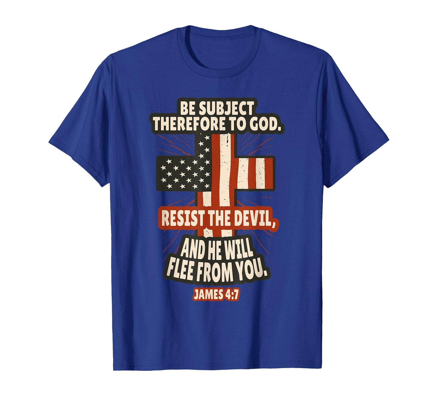 James 4:7 Bible Verses Scripture T-Shirt