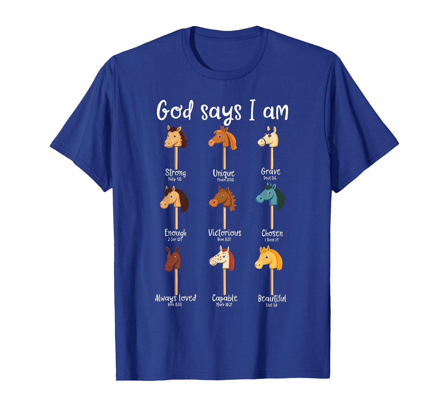 Funny Hobby Horsing Cute Hobby Horse for Girls God Saying T-Shirt