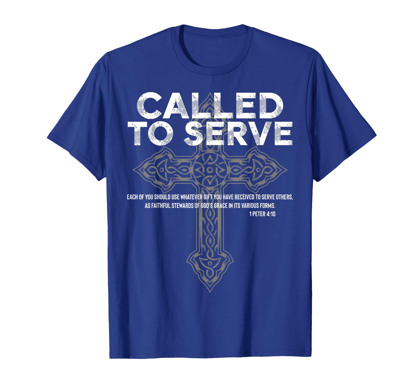 Christian Faith Go Spread The Gospel Called To Serve T-Shirt