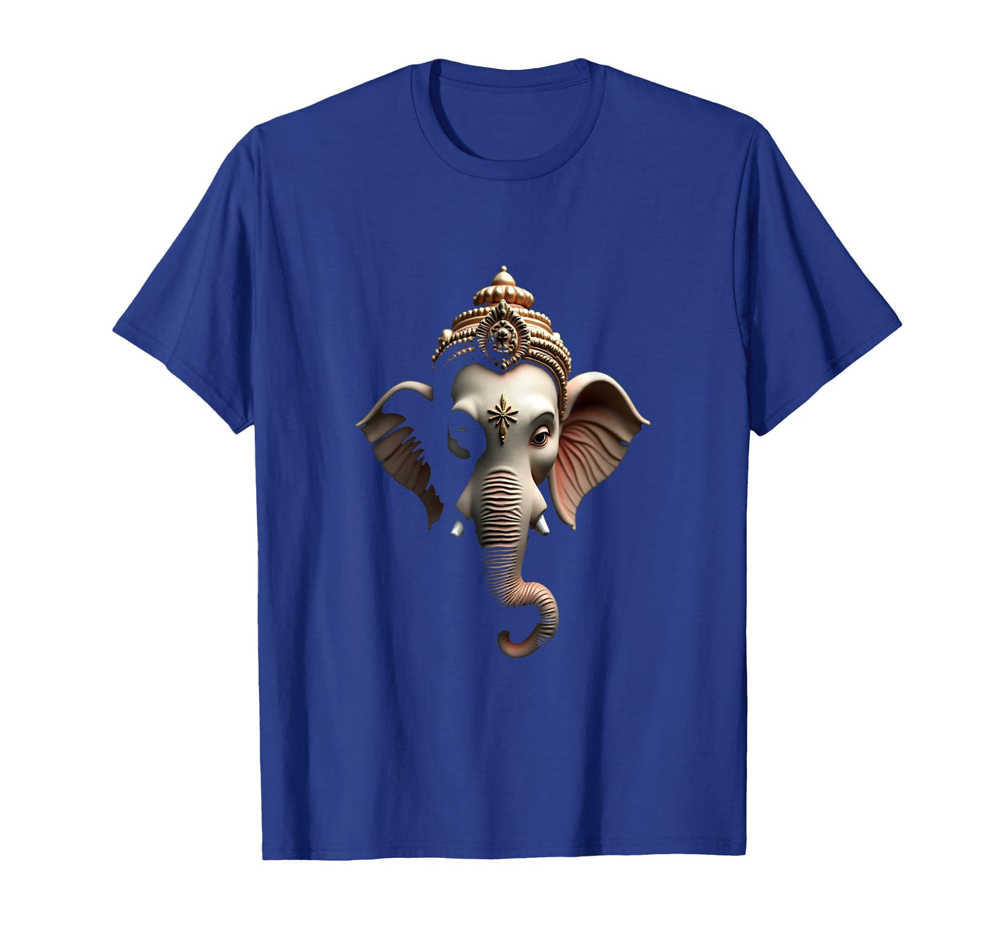 Ganesha Head Hindu God Art T-Shirt